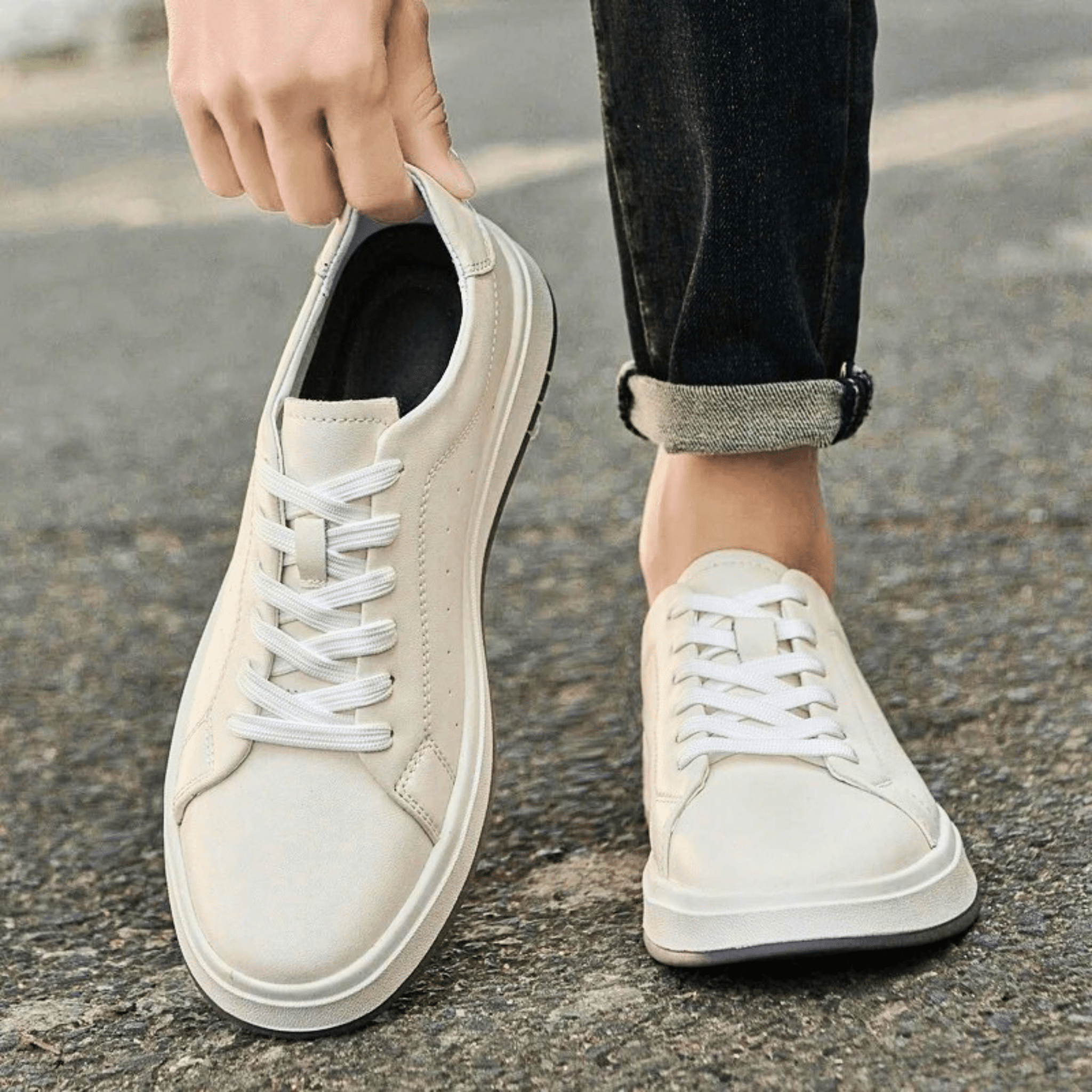 Milano Genuine Leather Sneakers