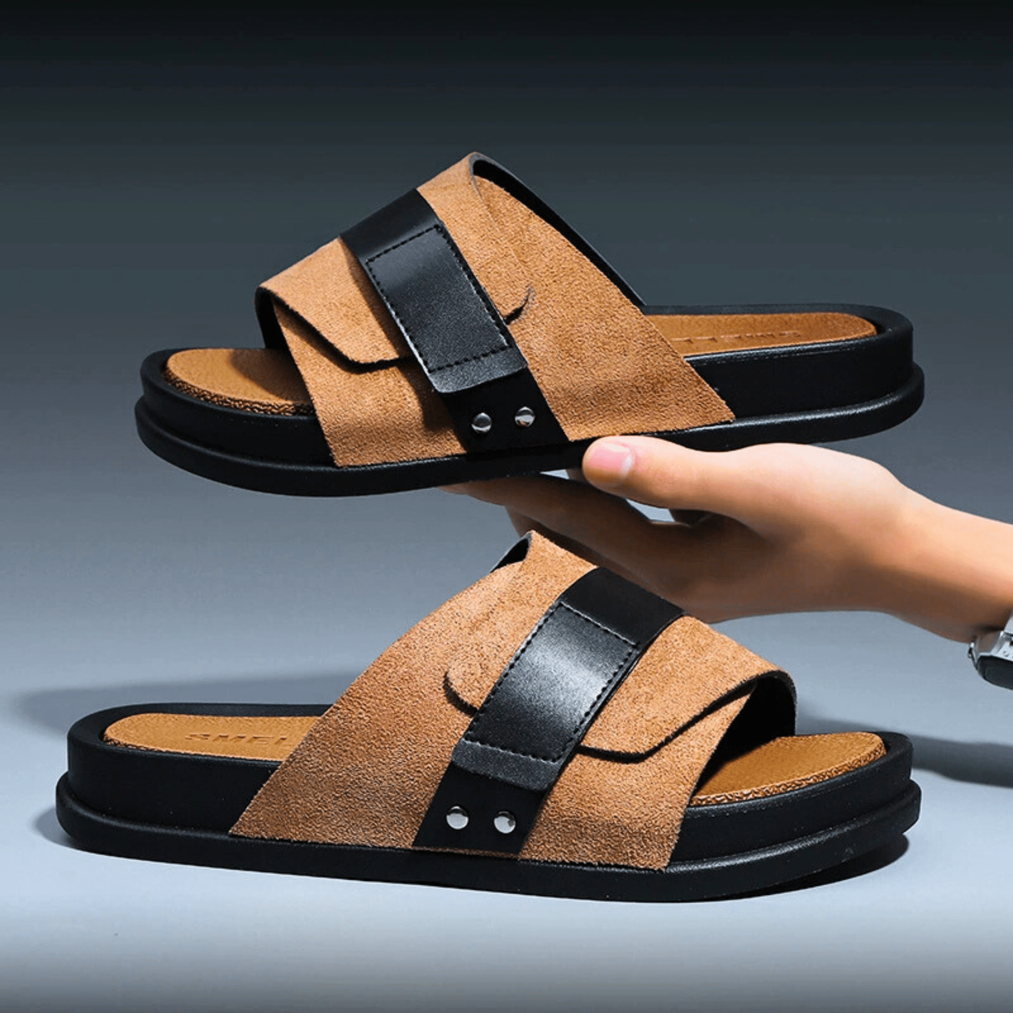 Montero Suede Slides