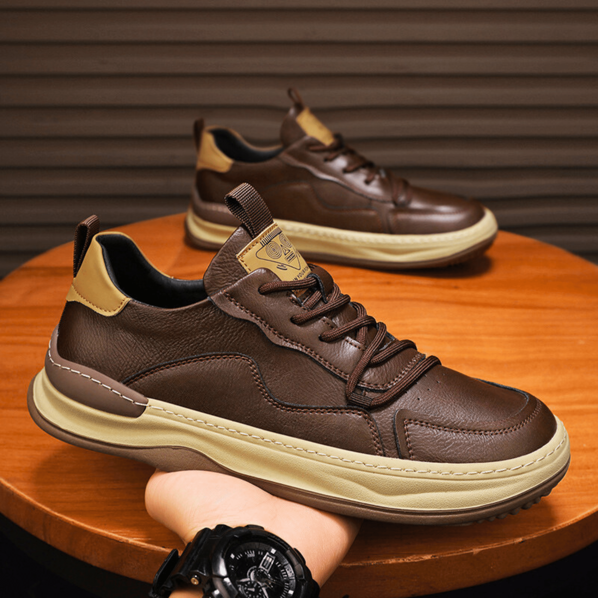 Montevaro Leather Sneaker