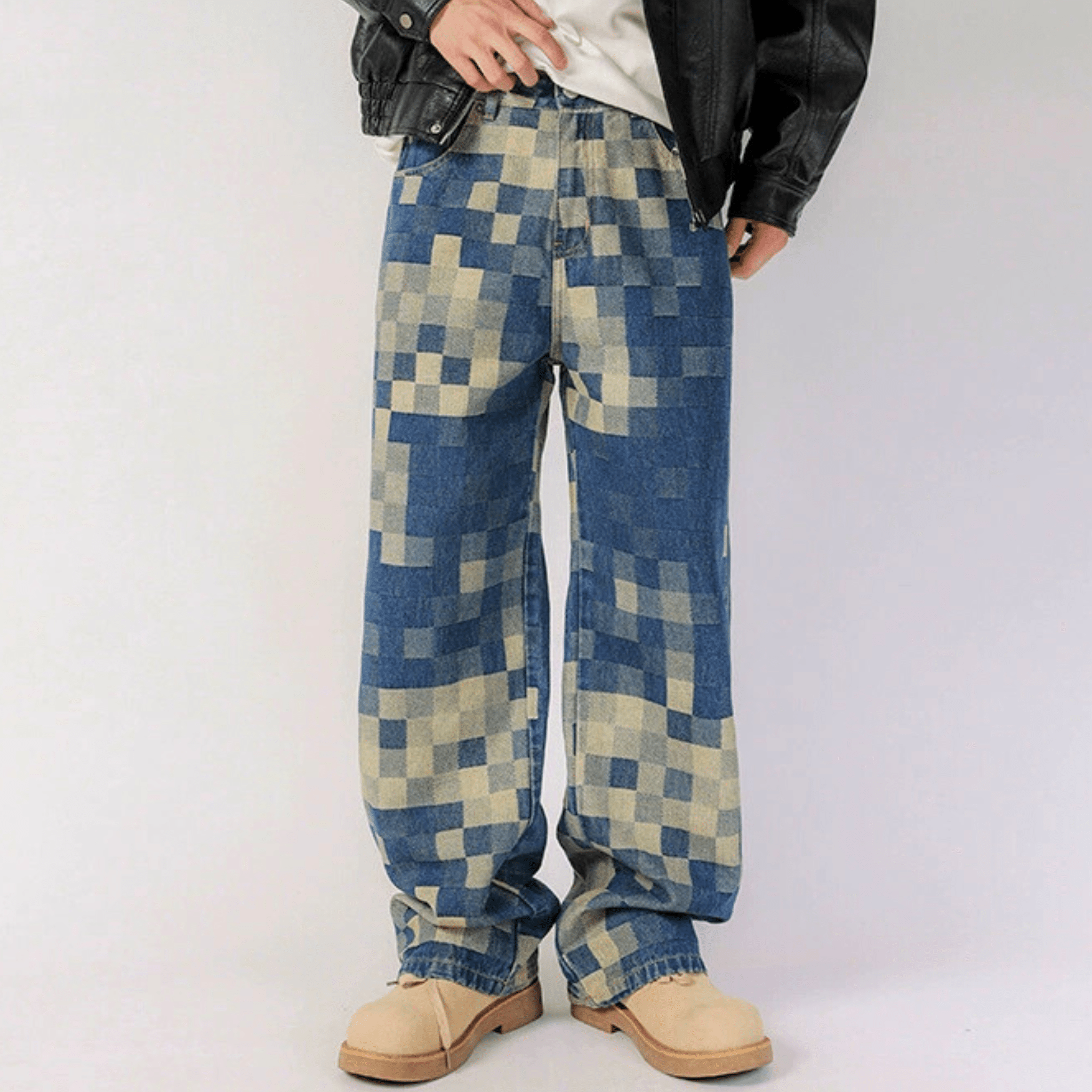 Mosaic Denim Jeans