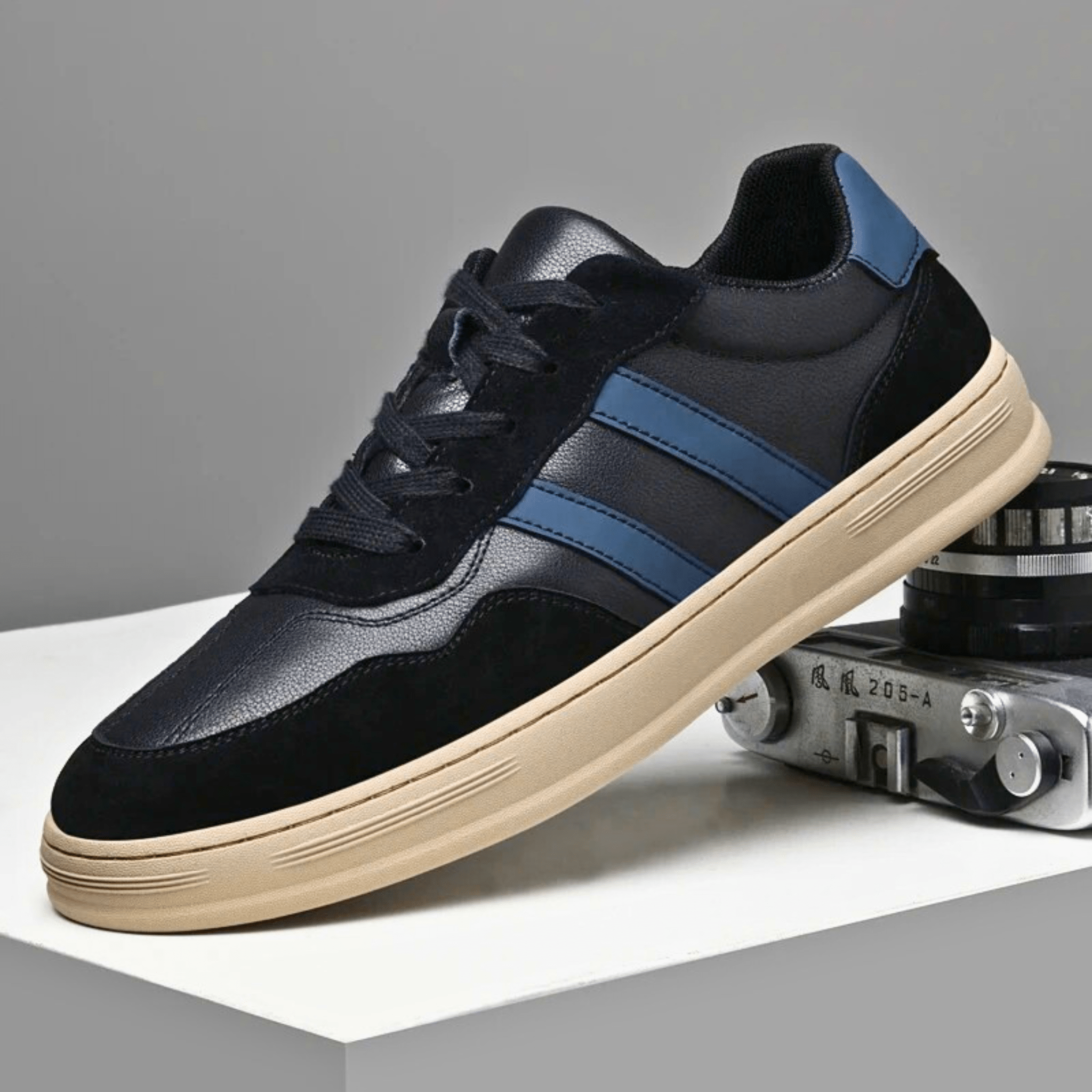 Smart Genuine Leather Sneakers