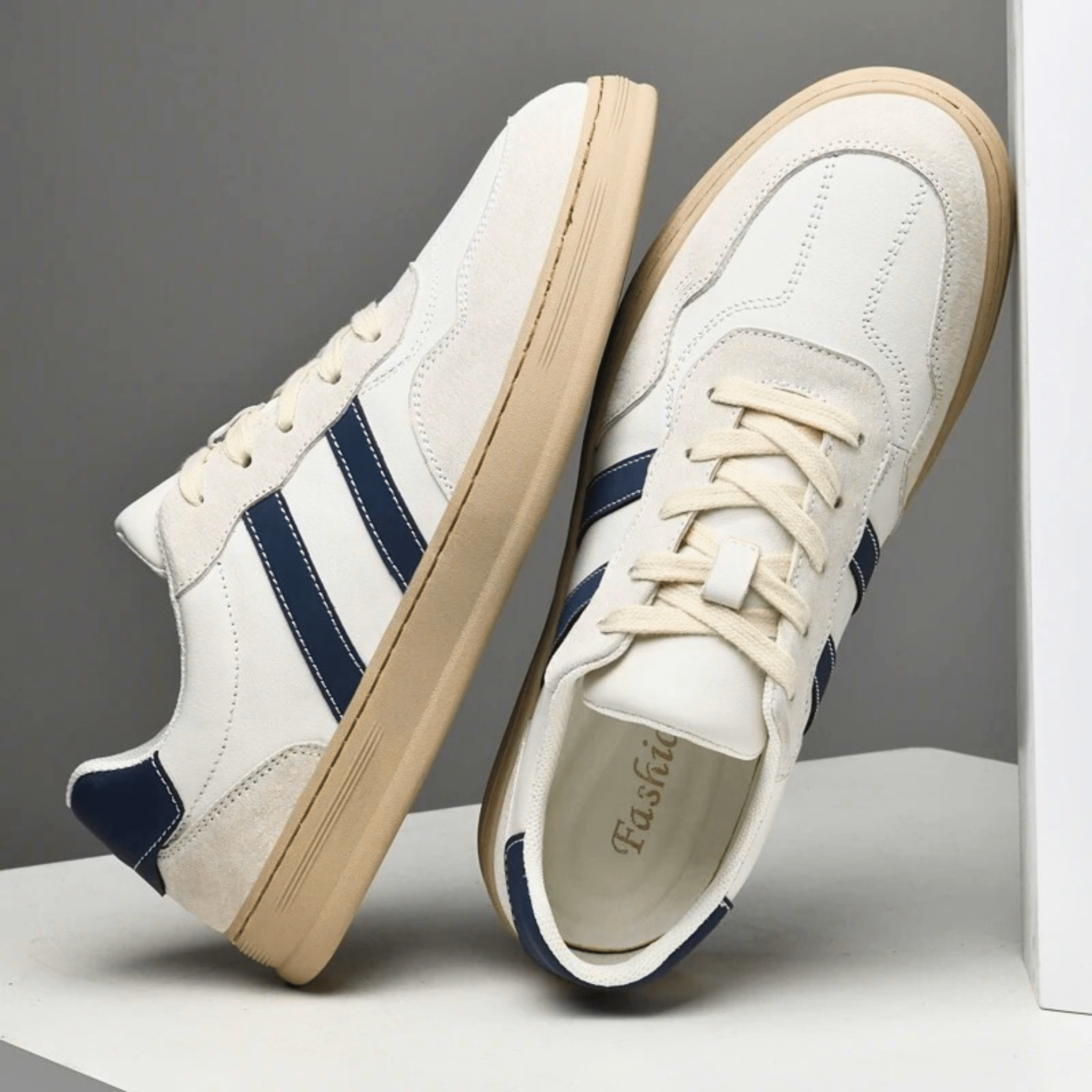 Smart Genuine Leather Sneakers