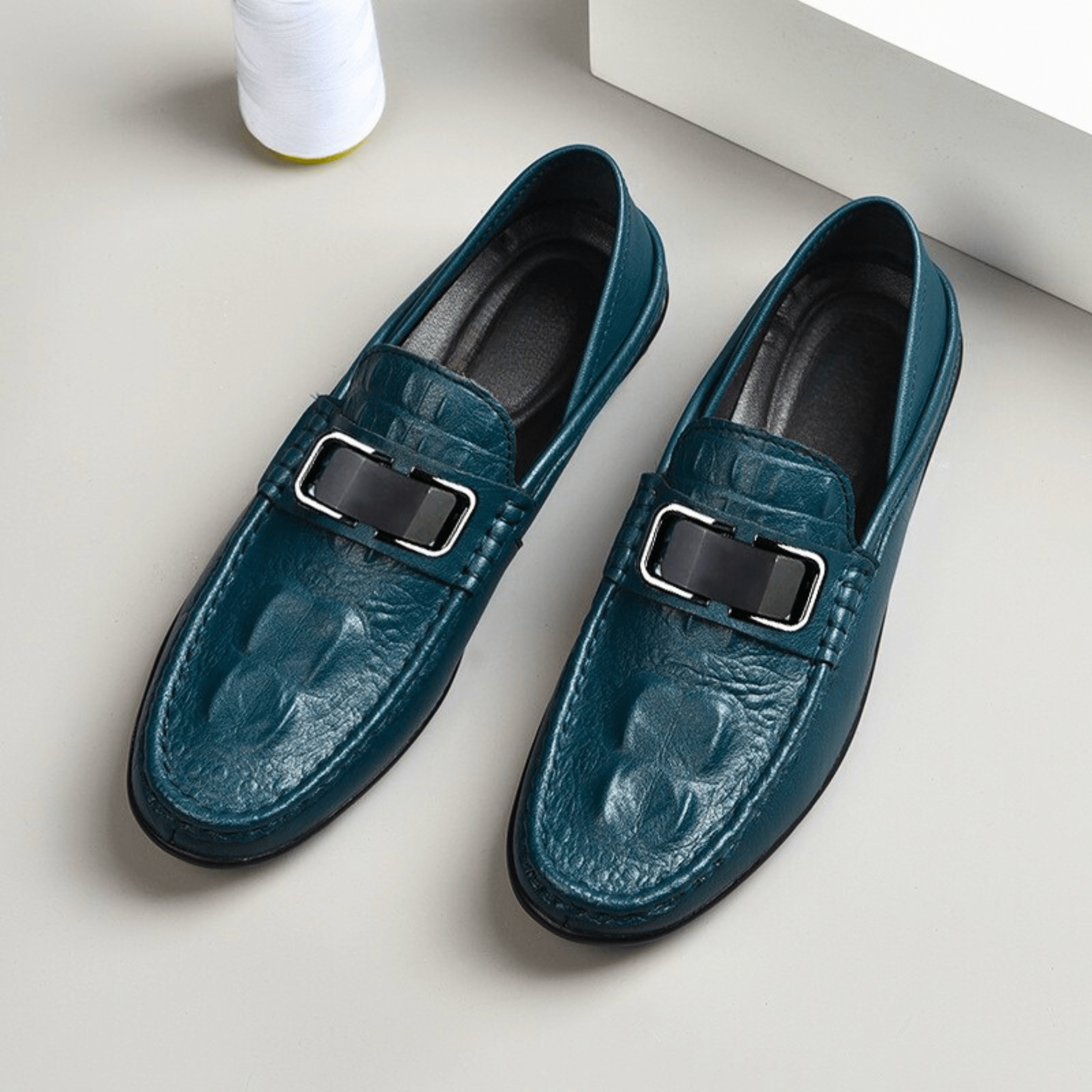 Statement Genuine Leather Loafers