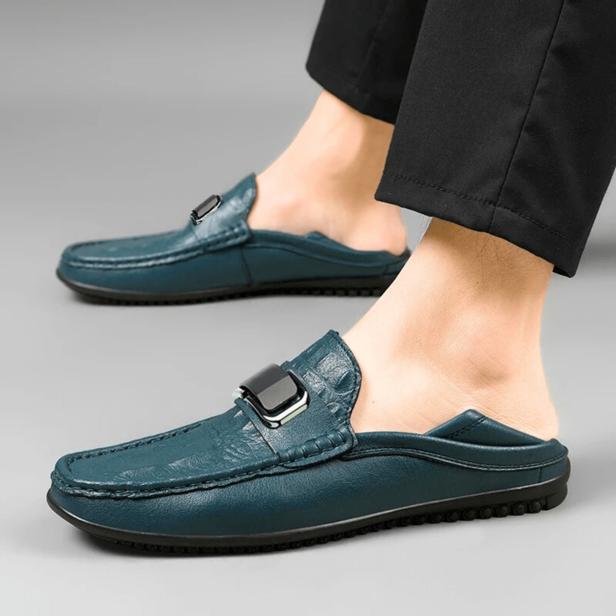 Statement Genuine Leather Loafers