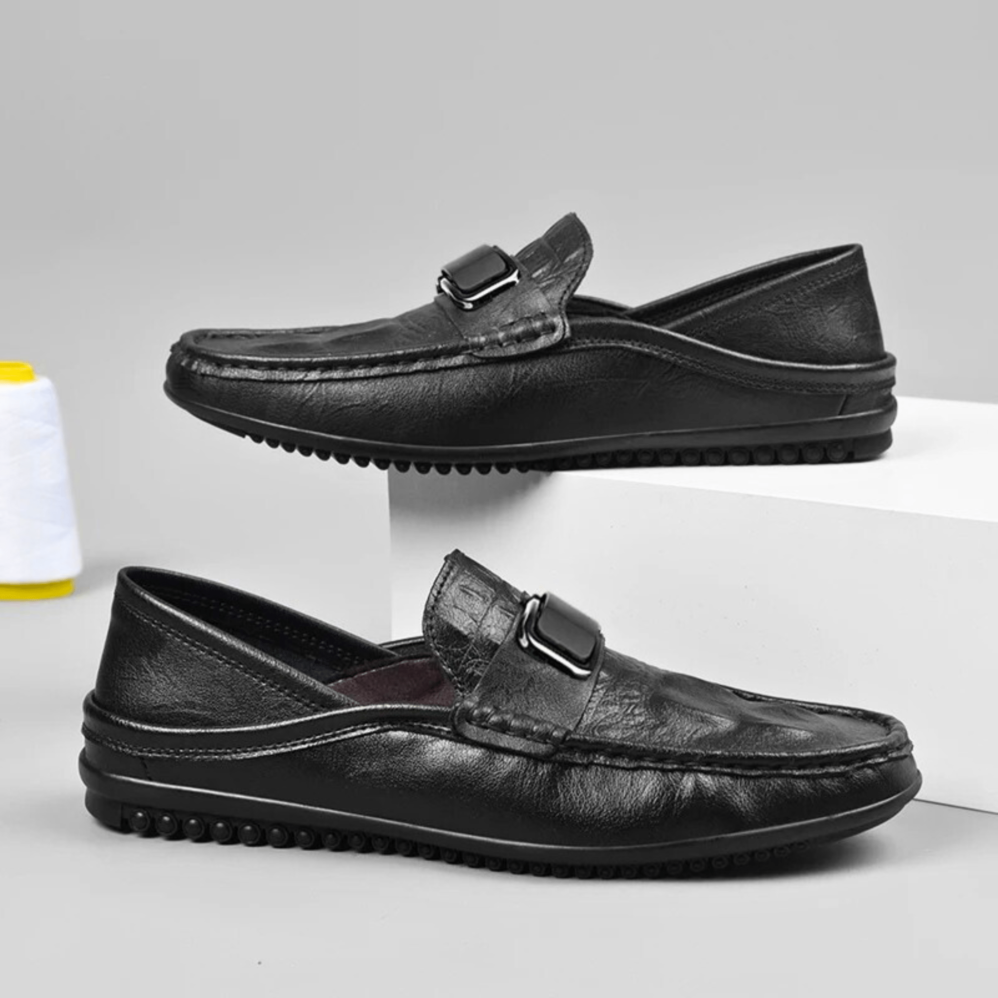 Statement Genuine Leather Loafers