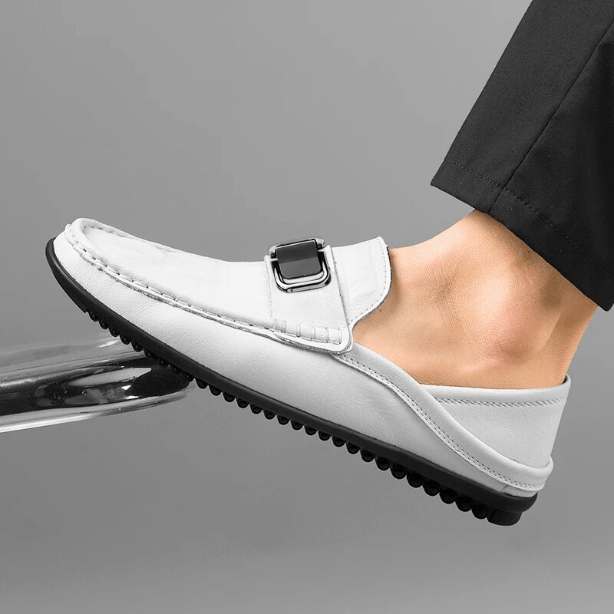 Statement Genuine Leather Loafers