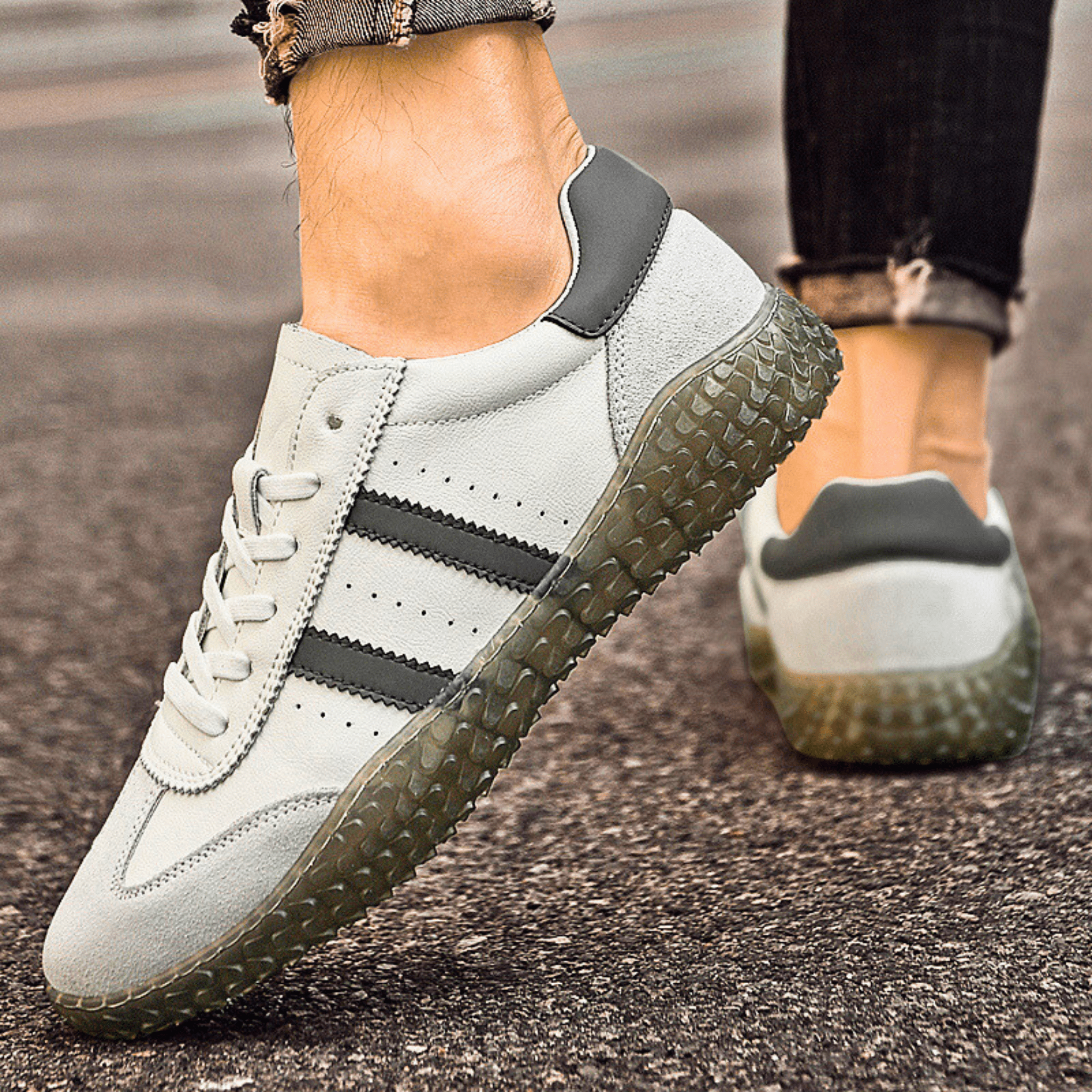 Stride Genuine Leather Trainers