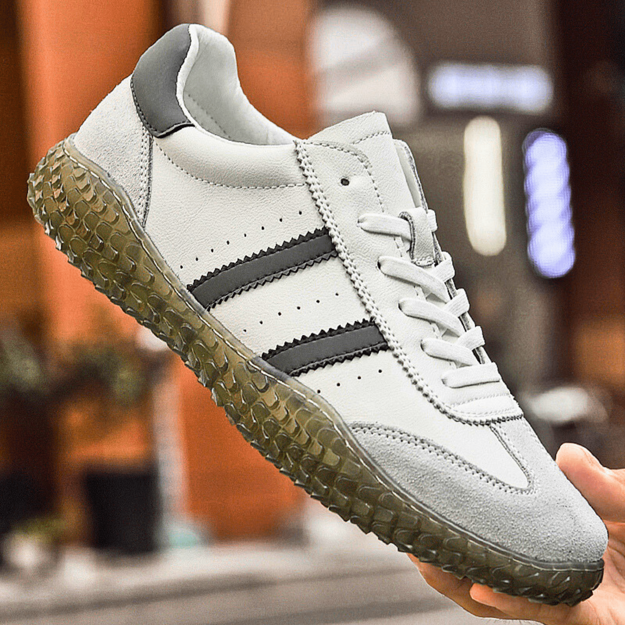 Stride Genuine Leather Trainers