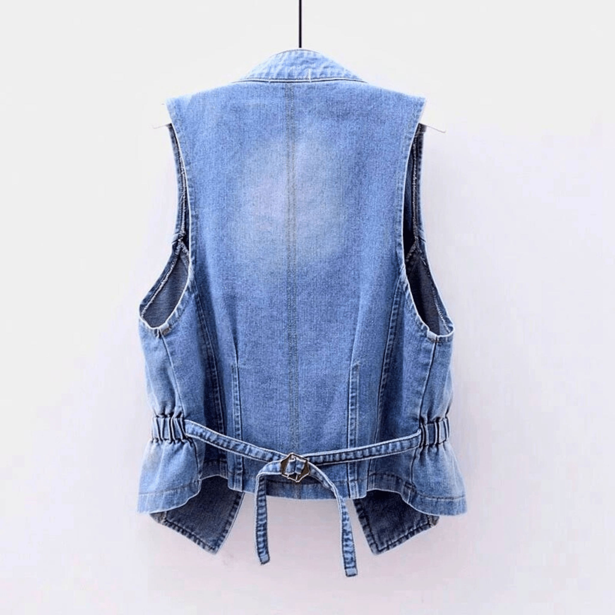 Studded Rebel Denim Vest