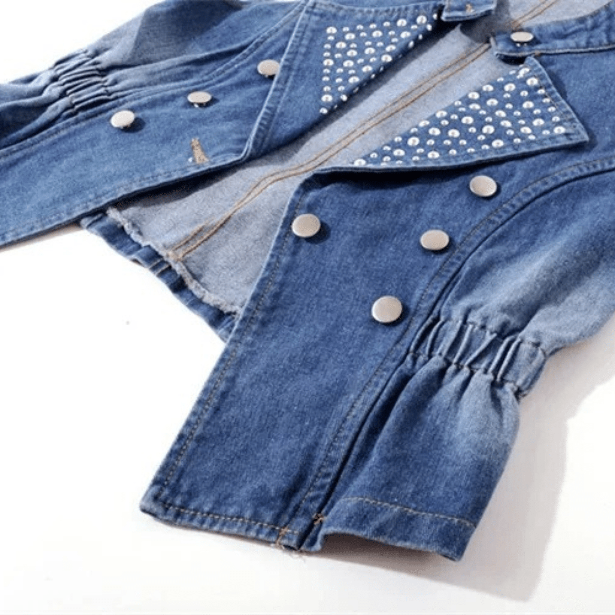 Studded Rebel Denim Vest