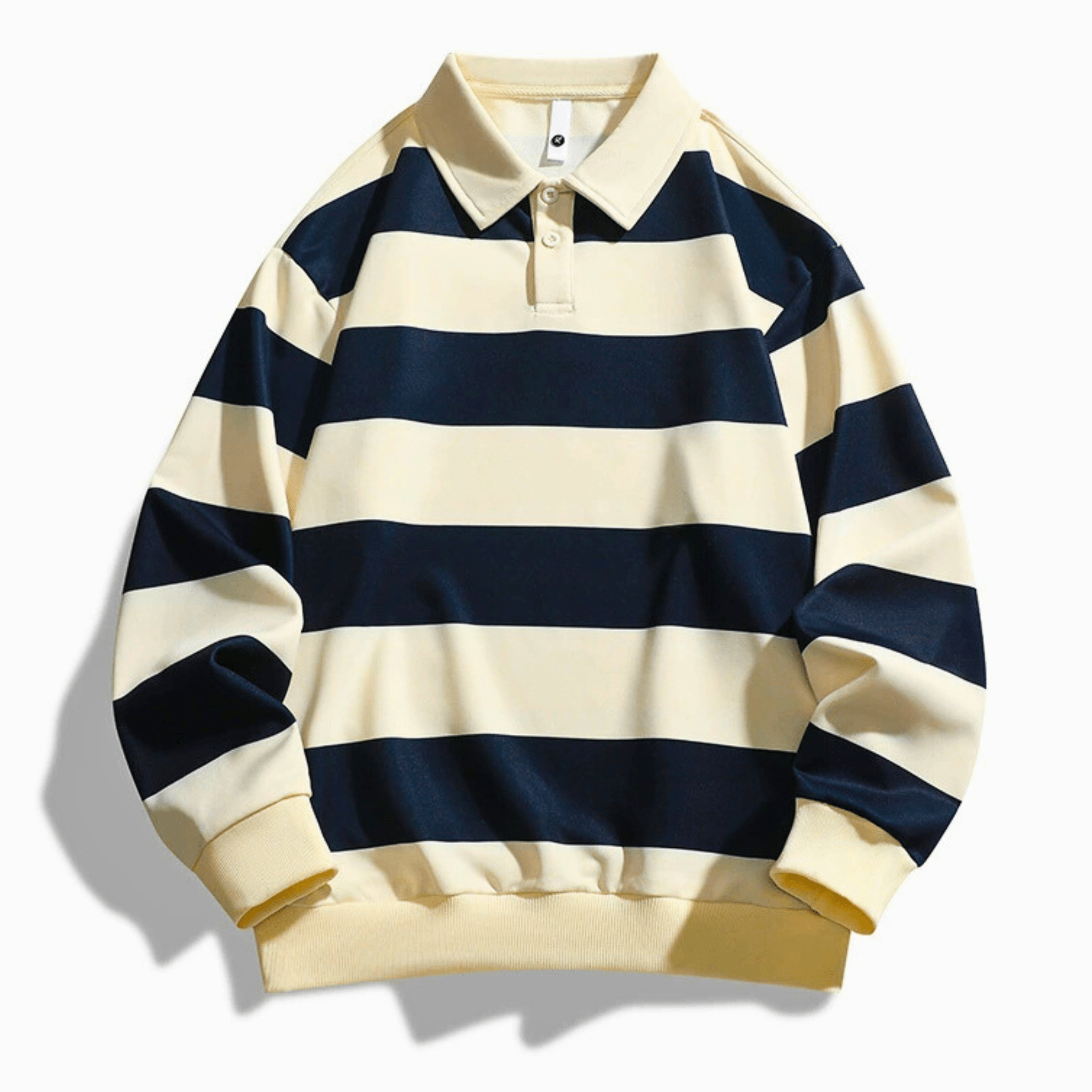 Urban Striped Polo Shirt