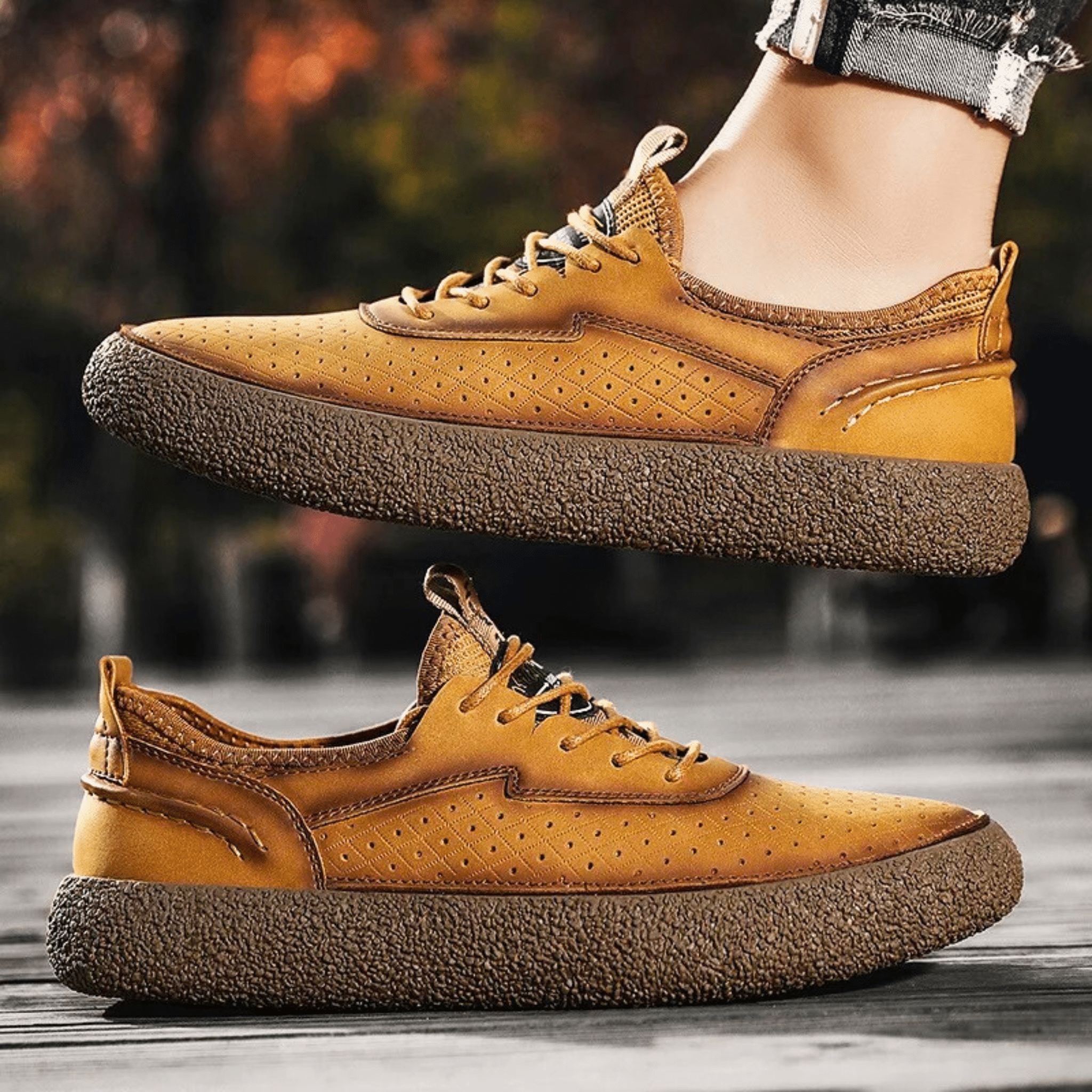 Valtren Genuine Leather Shoes