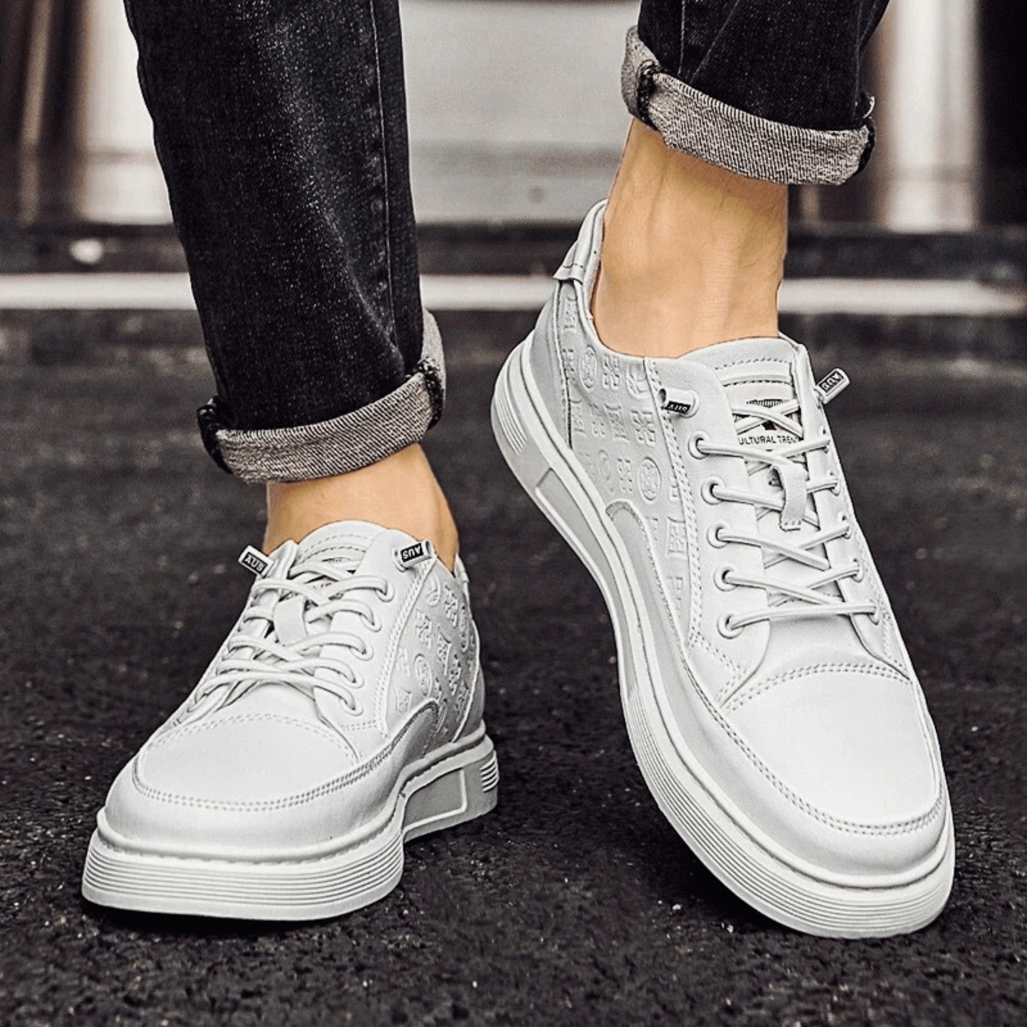 Vero Italiano Genuine Leather Sneakers