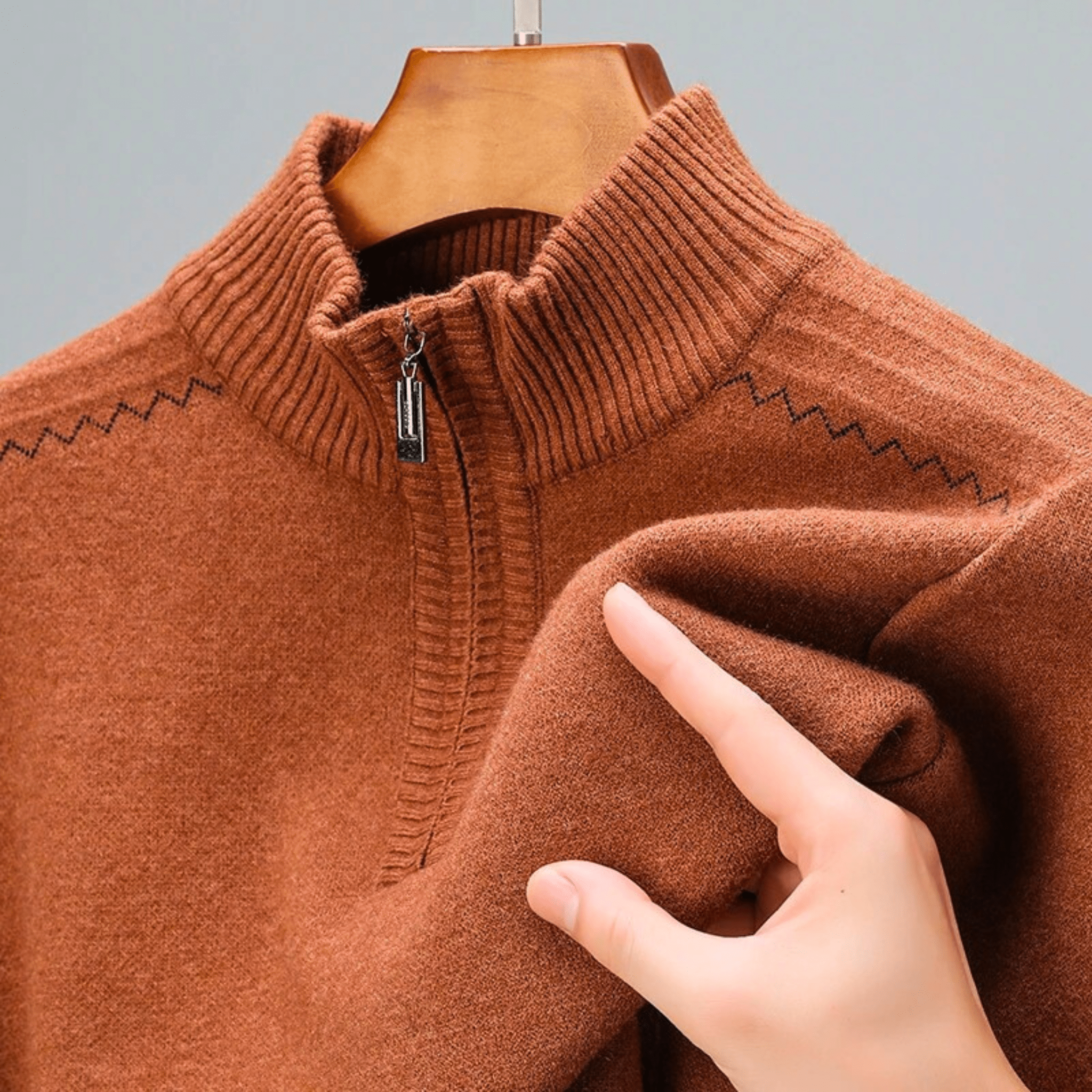 Vérrano Zip-Up Pullover