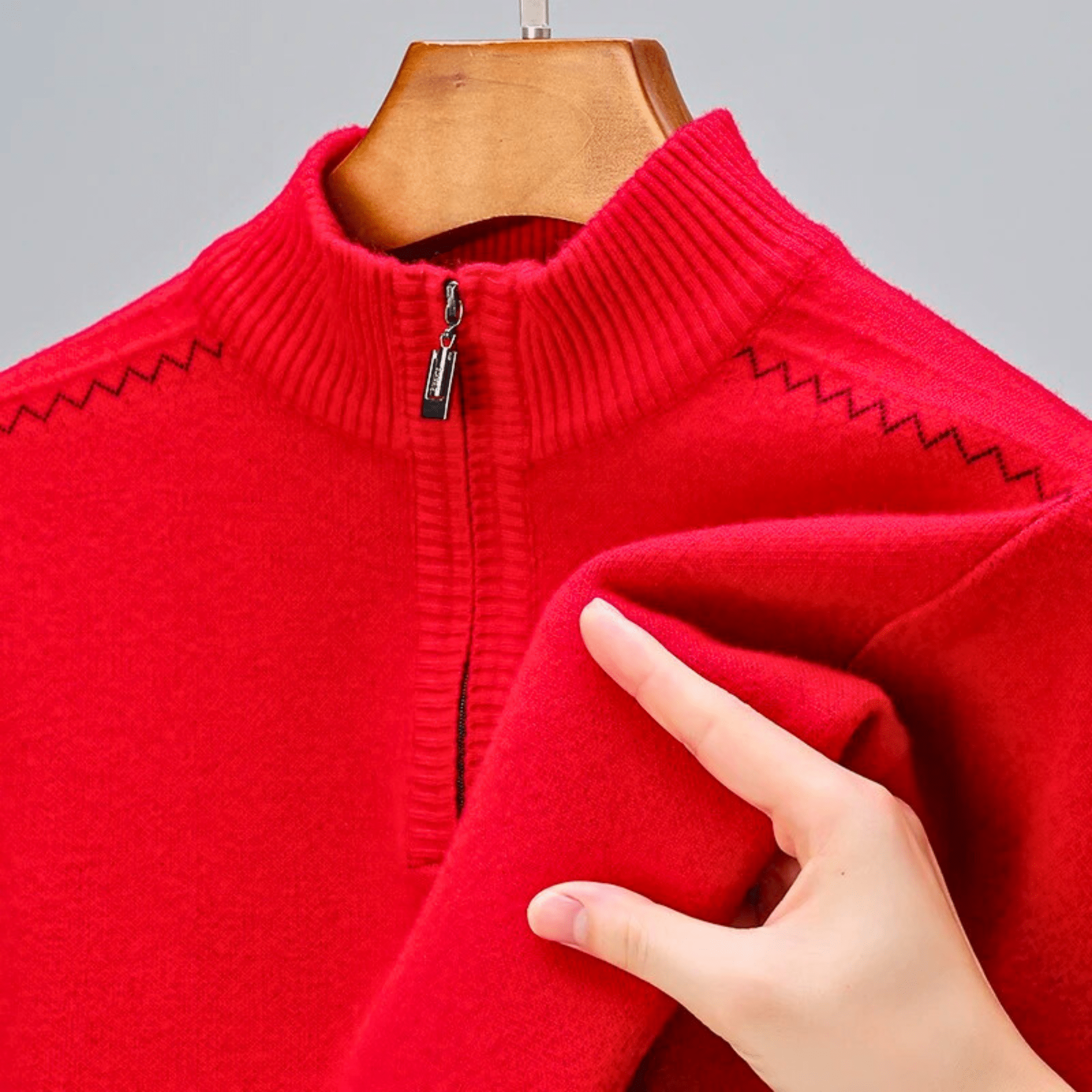 Vérrano Zip-Up Pullover