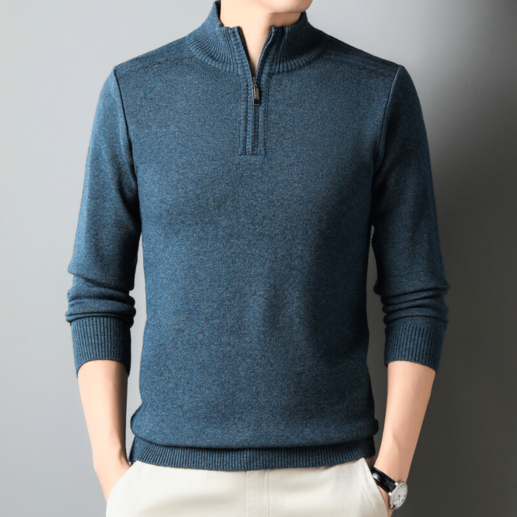 Vérrano Zip-Up Pullover