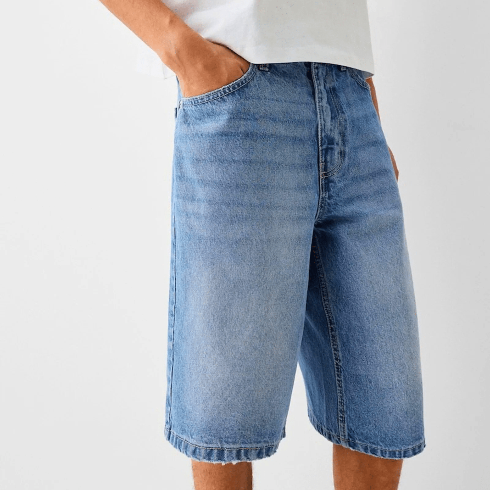 Y2K Raw Street Jorts