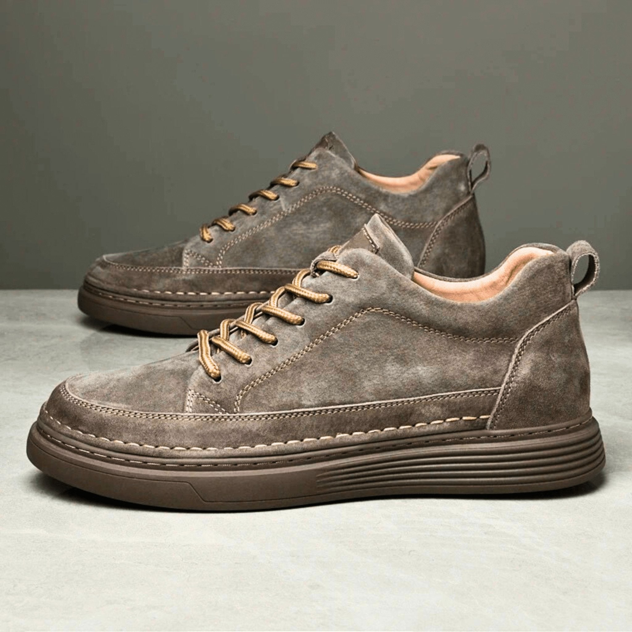 PeakTrail Suede Sneakers