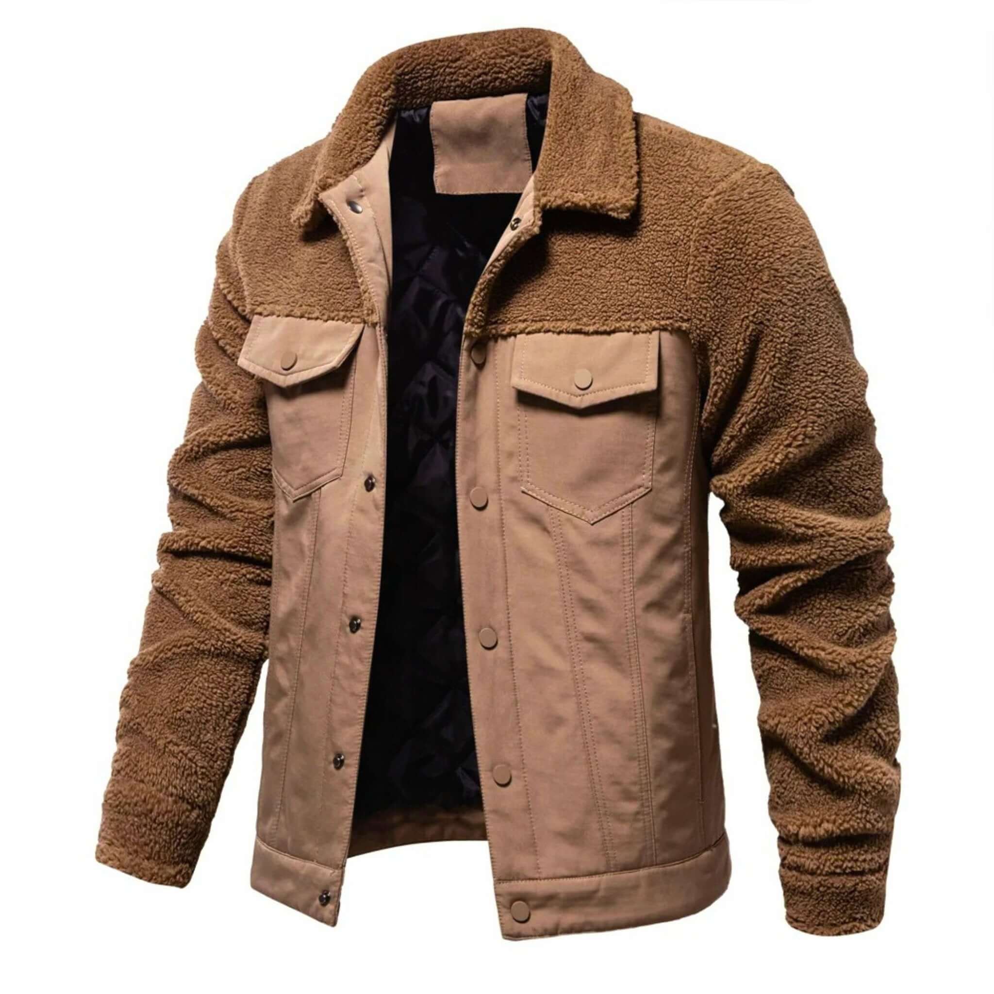 PolarPatch Fur-Lined Jacket