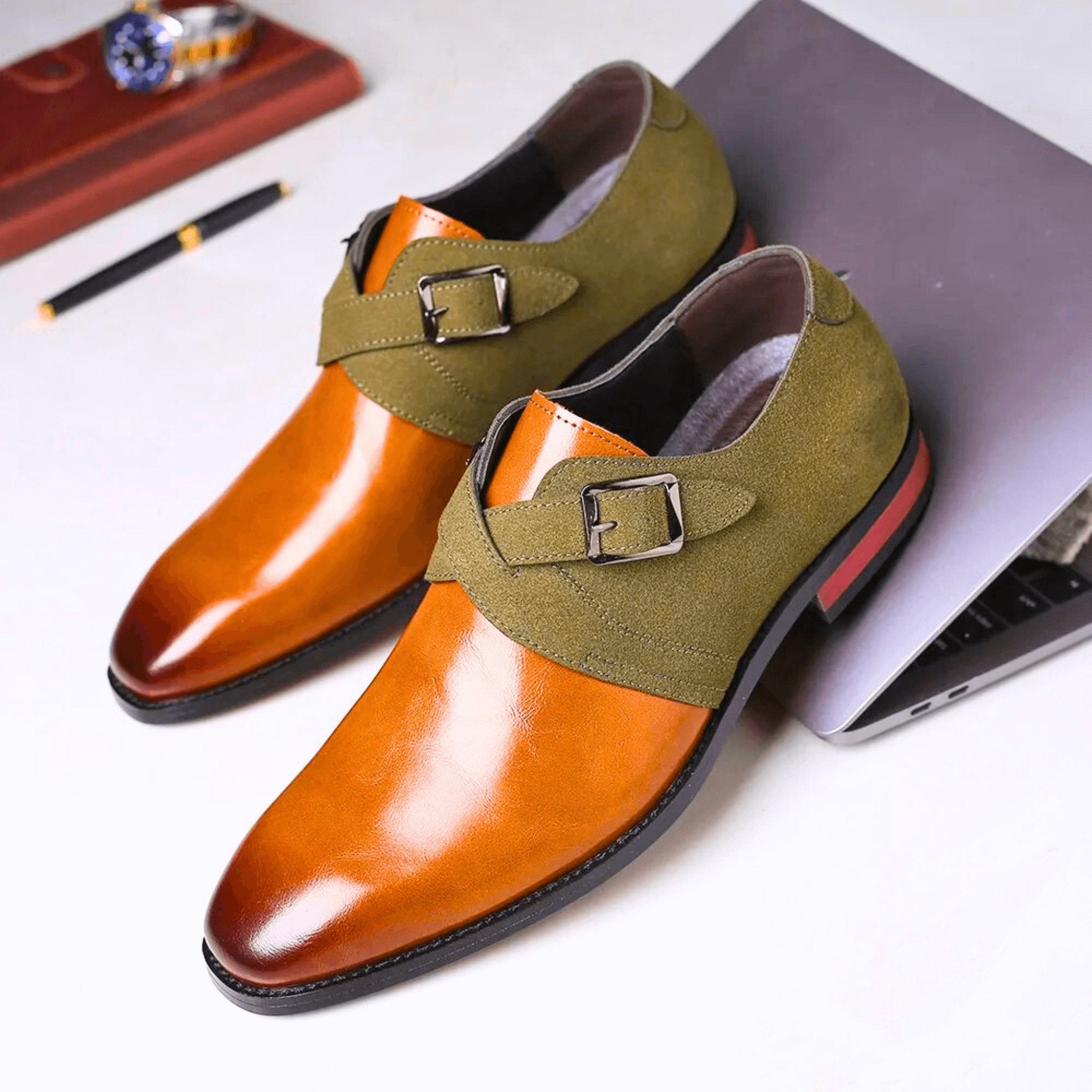Suede Leather Dress Shoe