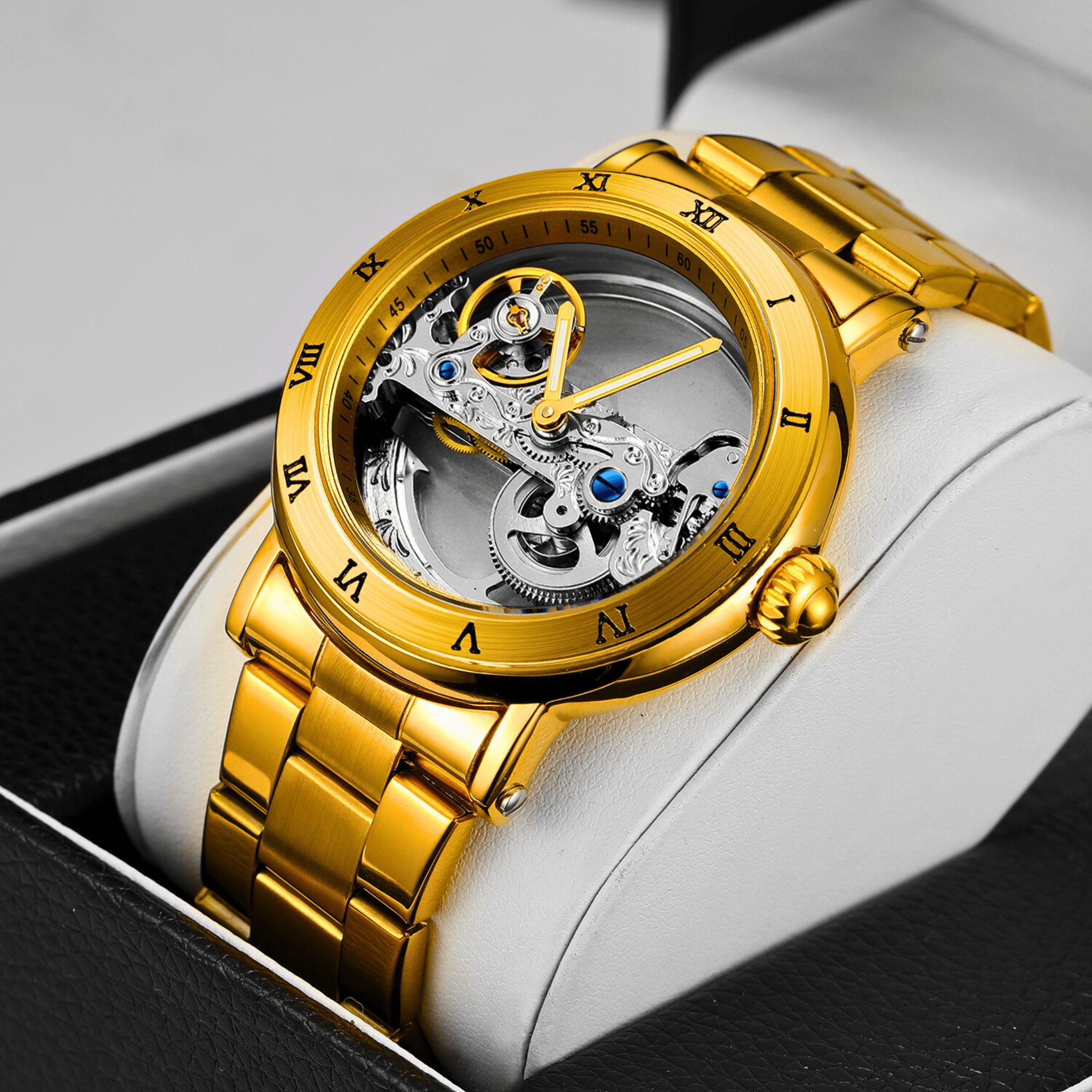 Titanium Skeleton Tourbillon Watch