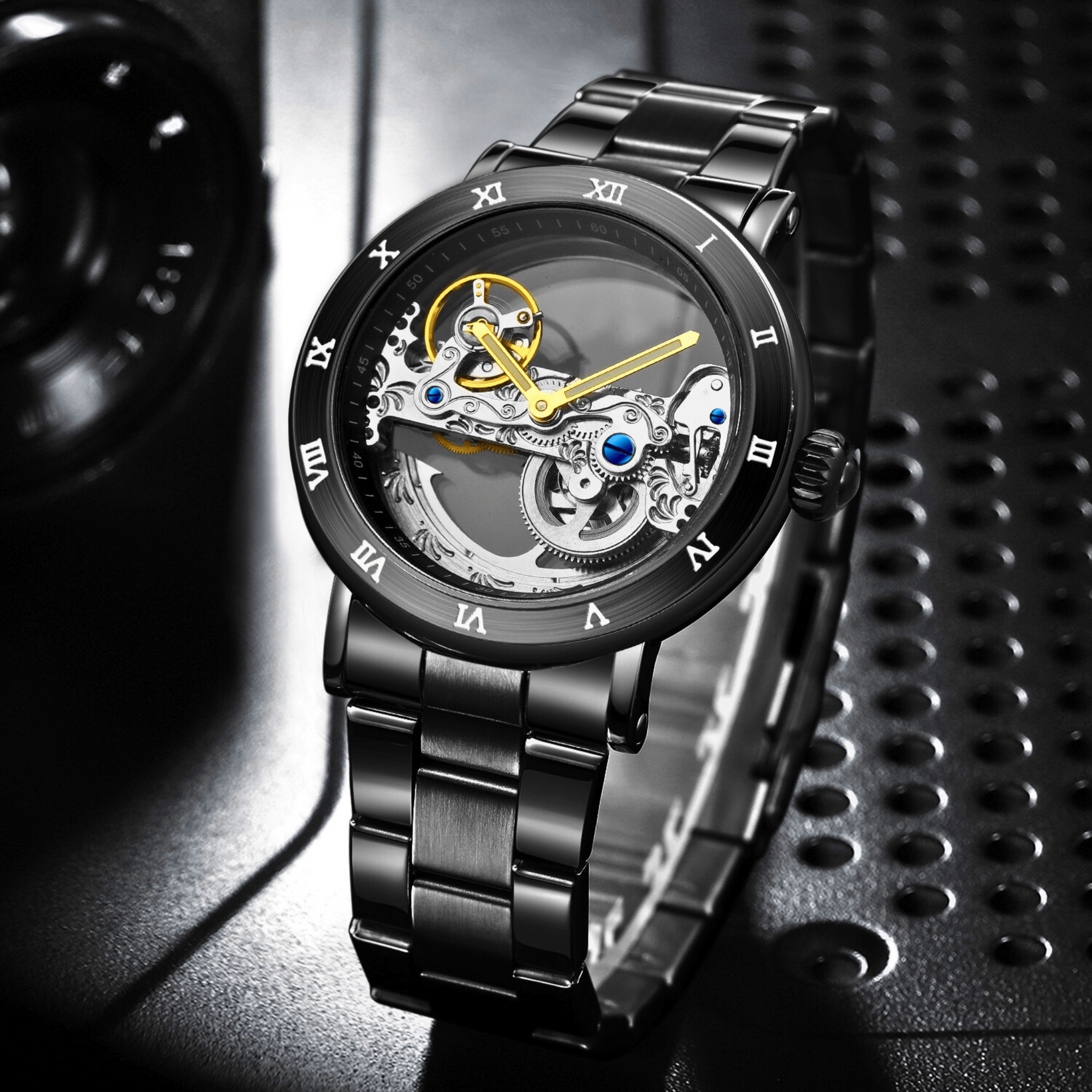 Titanium Skeleton Tourbillon Watch