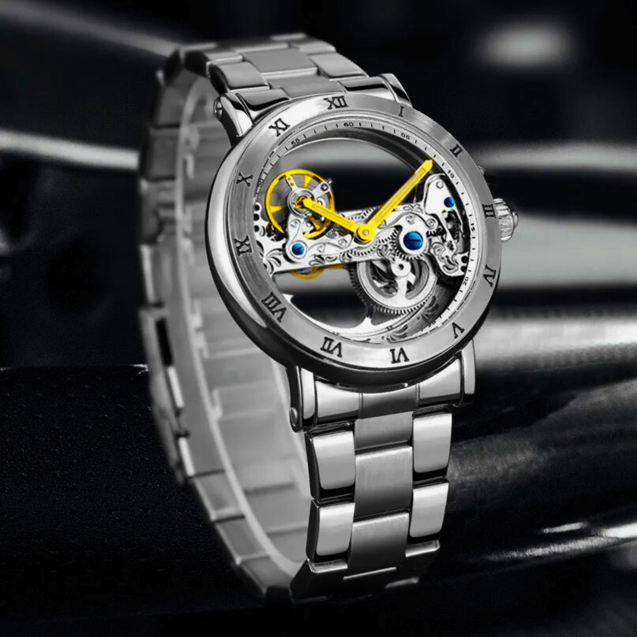 Titanium Skeleton Tourbillon Watch
