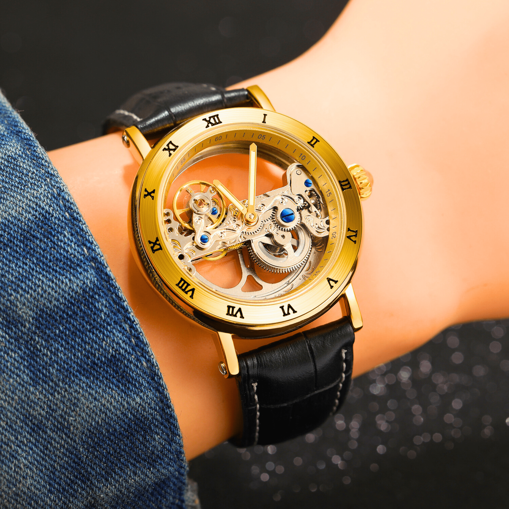 Eterna Skeleton Tourbillon Watch