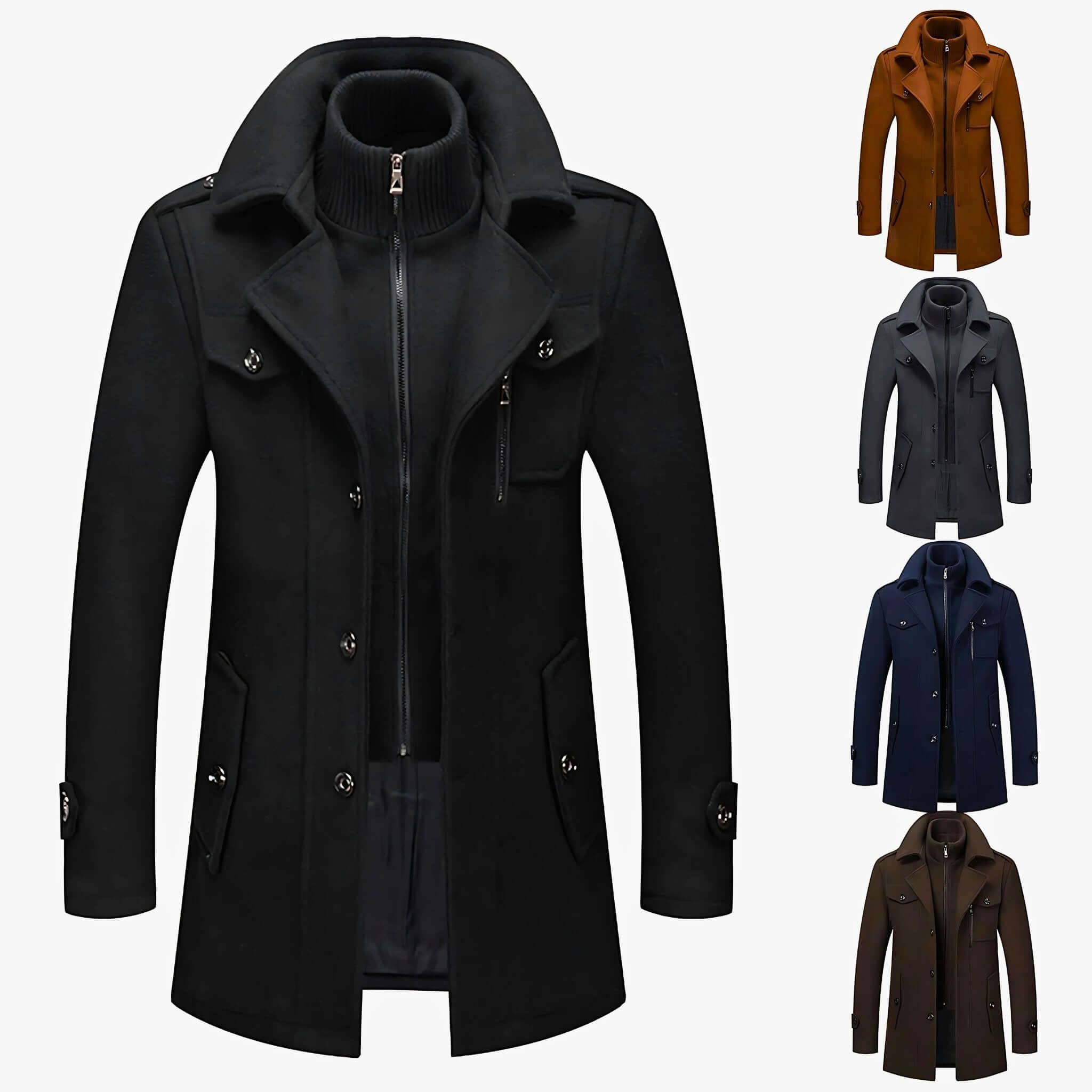 Executive Prestige Wool Coat
