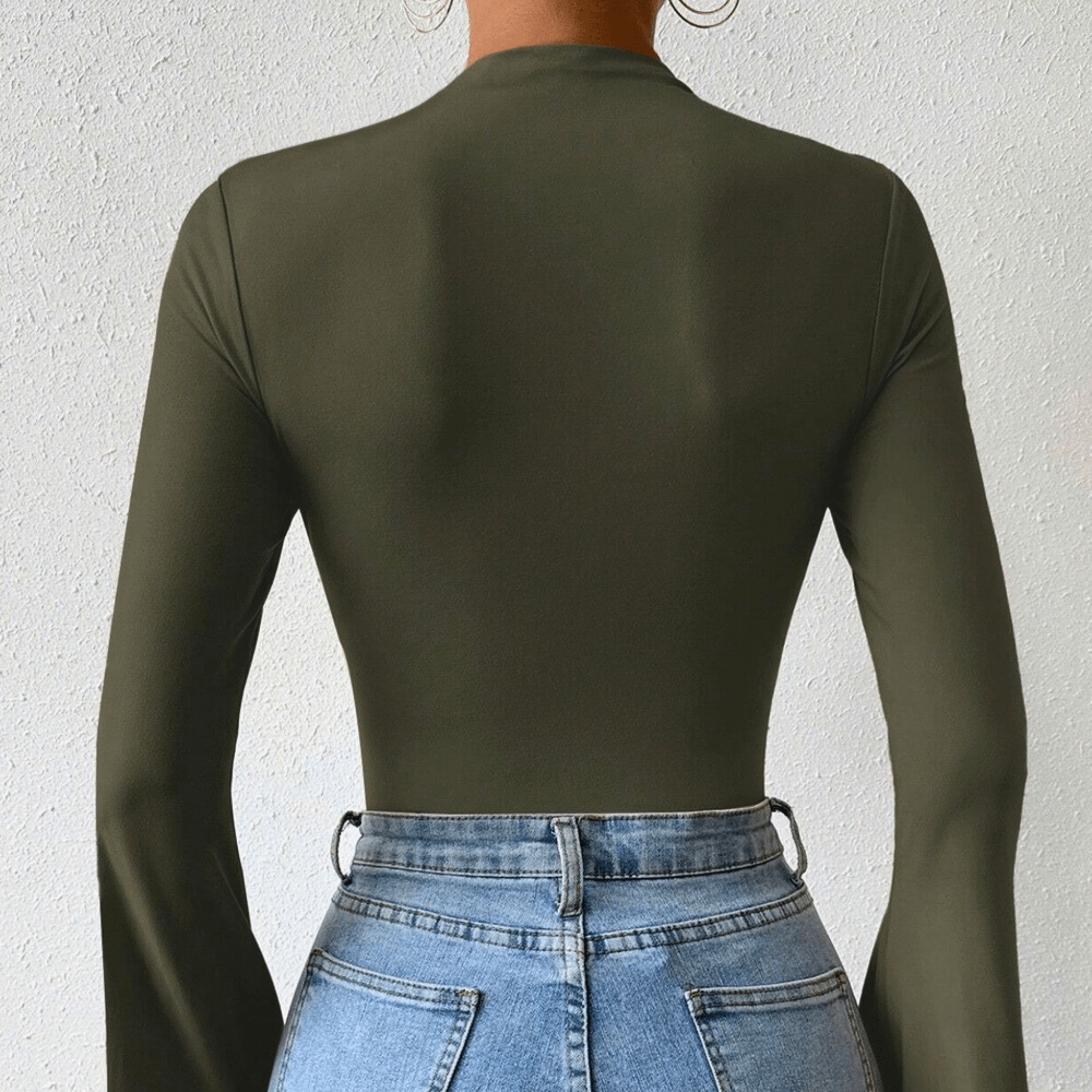 Glow Bell-Sleeve Bodysuit