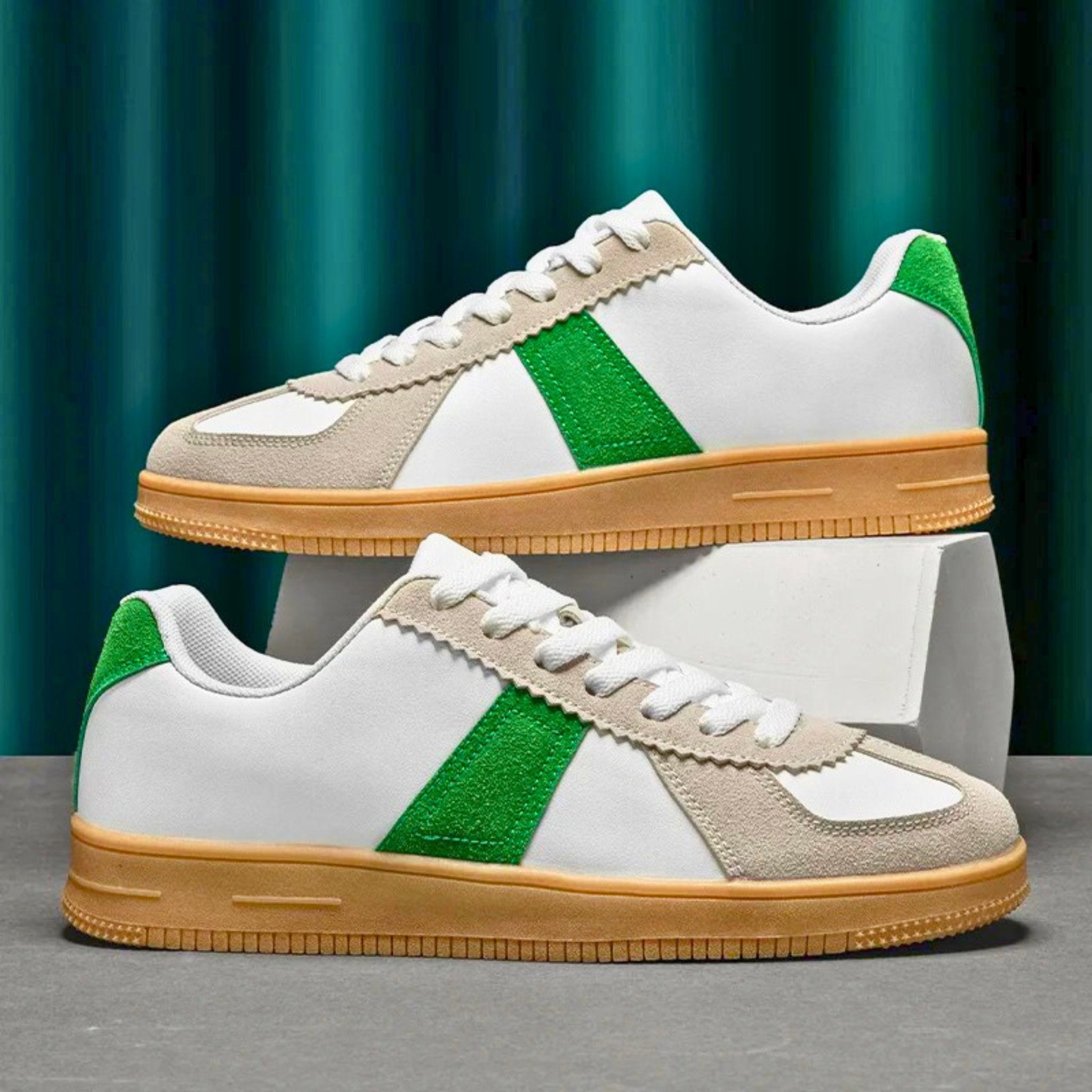 Retro Leather Sneaker