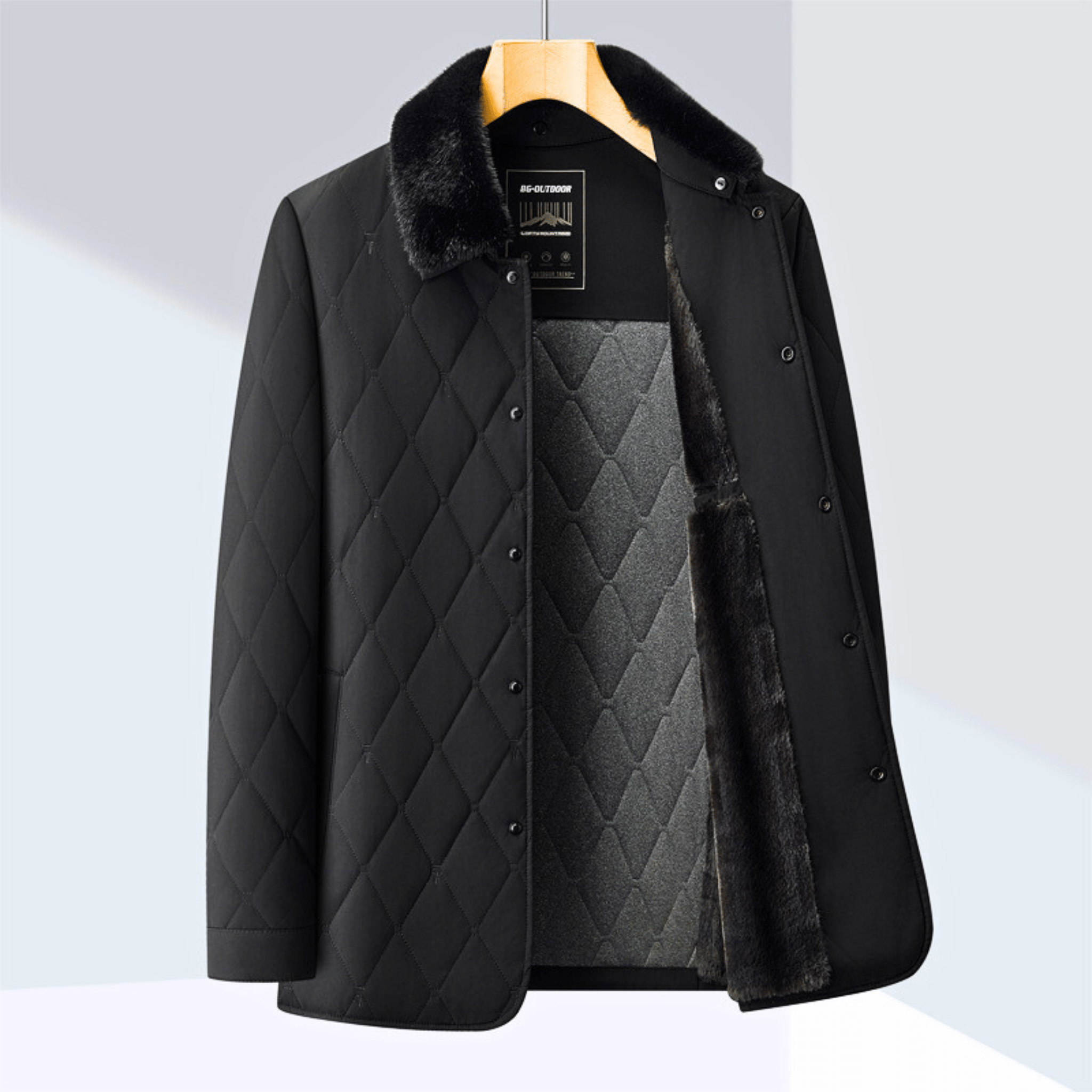 The Ariston Quilted Coat