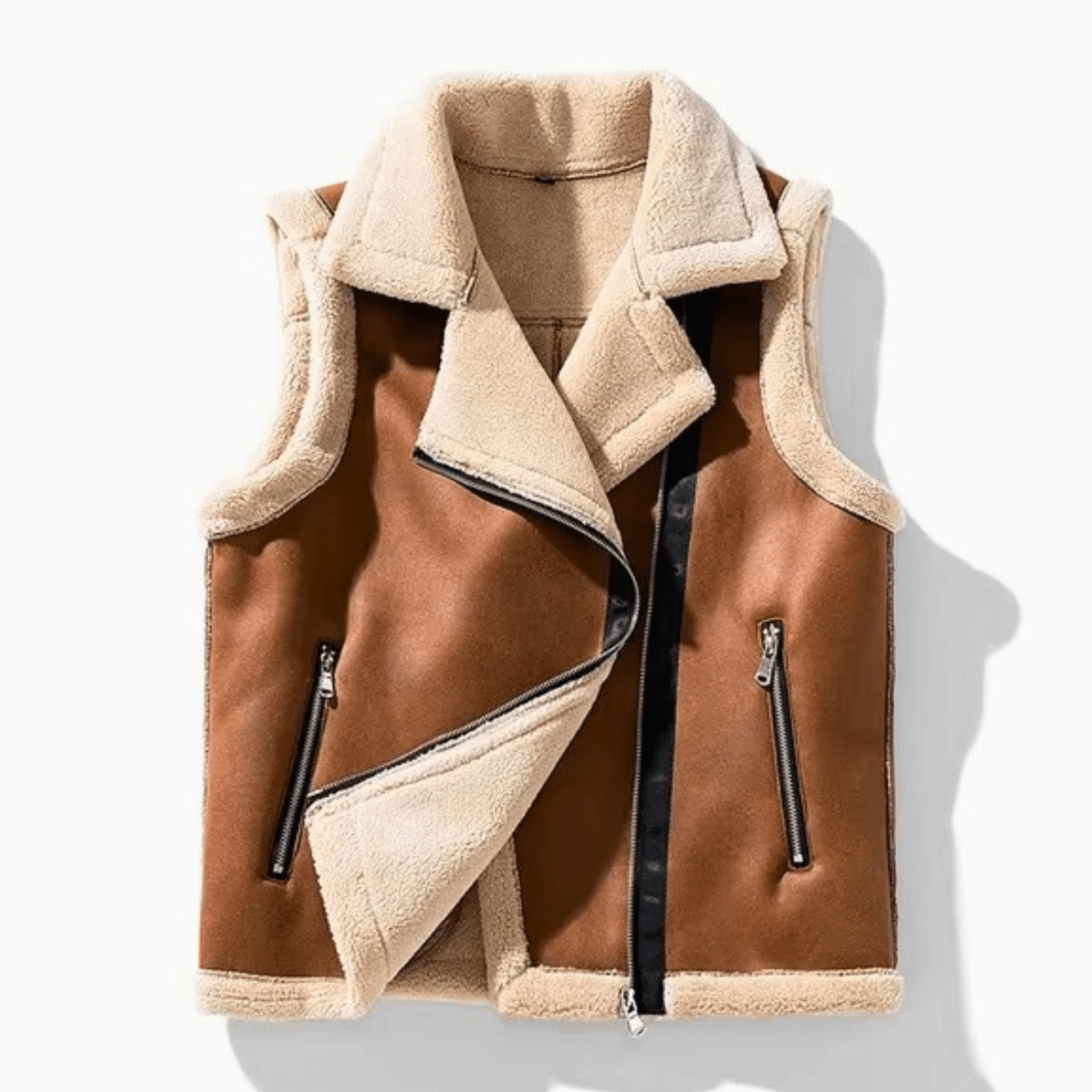 The Valente Shearling Vest
