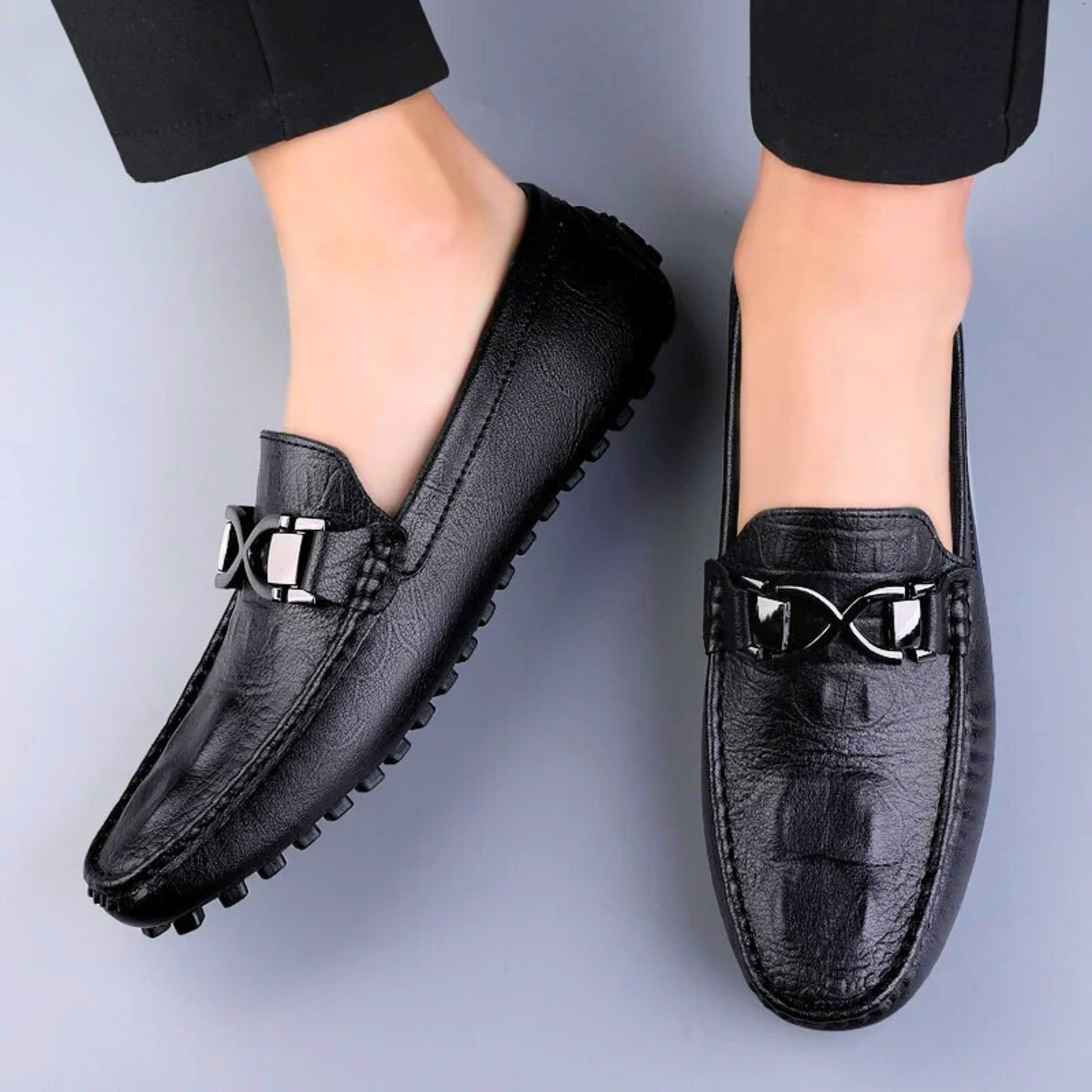 Designer Genuine Leather Loafers