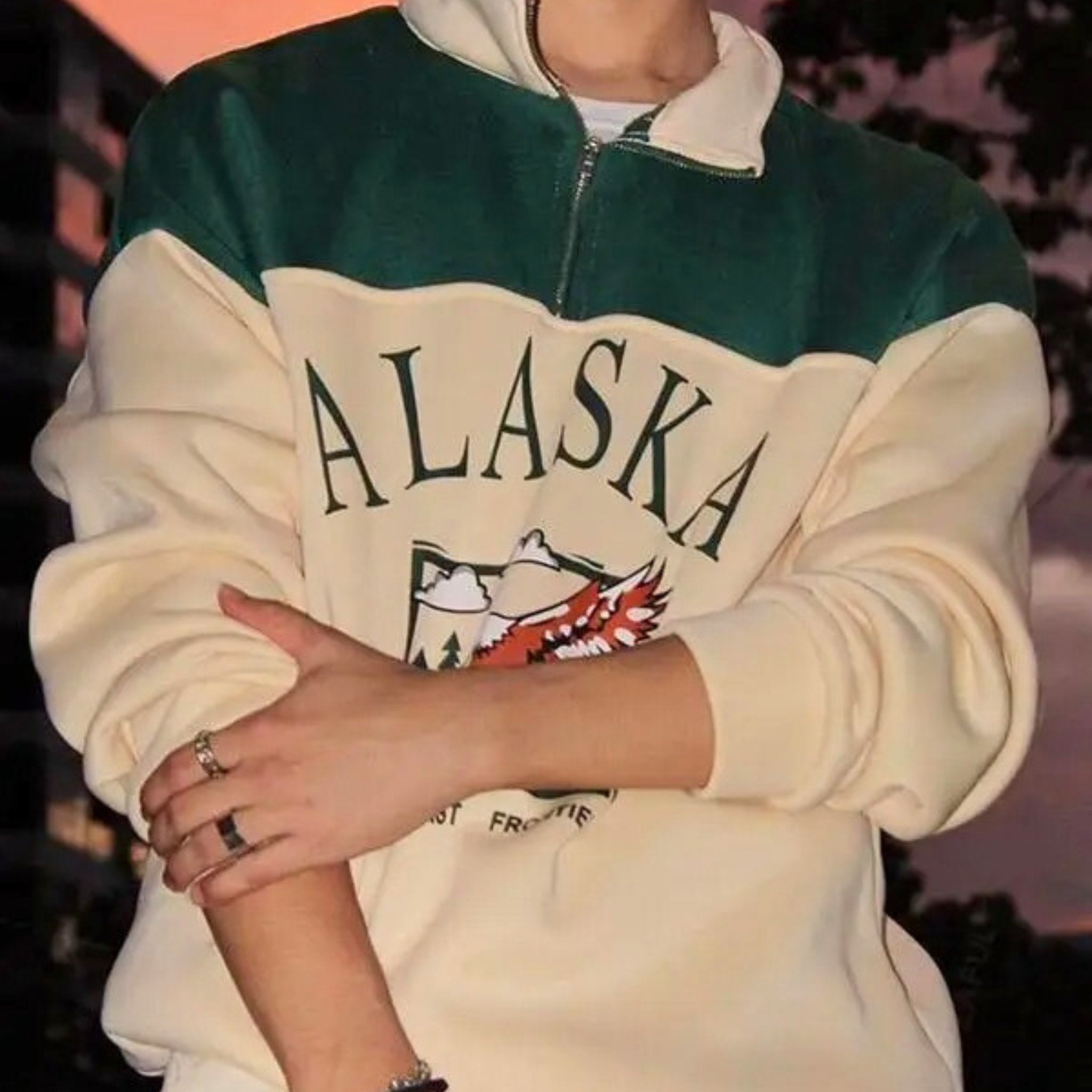 Alaska Zip Sweatshirt
