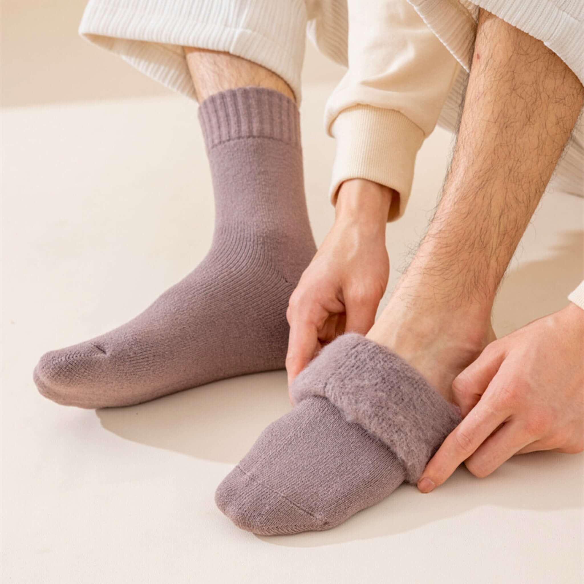 Cashmere Wool Socks (3 pair)