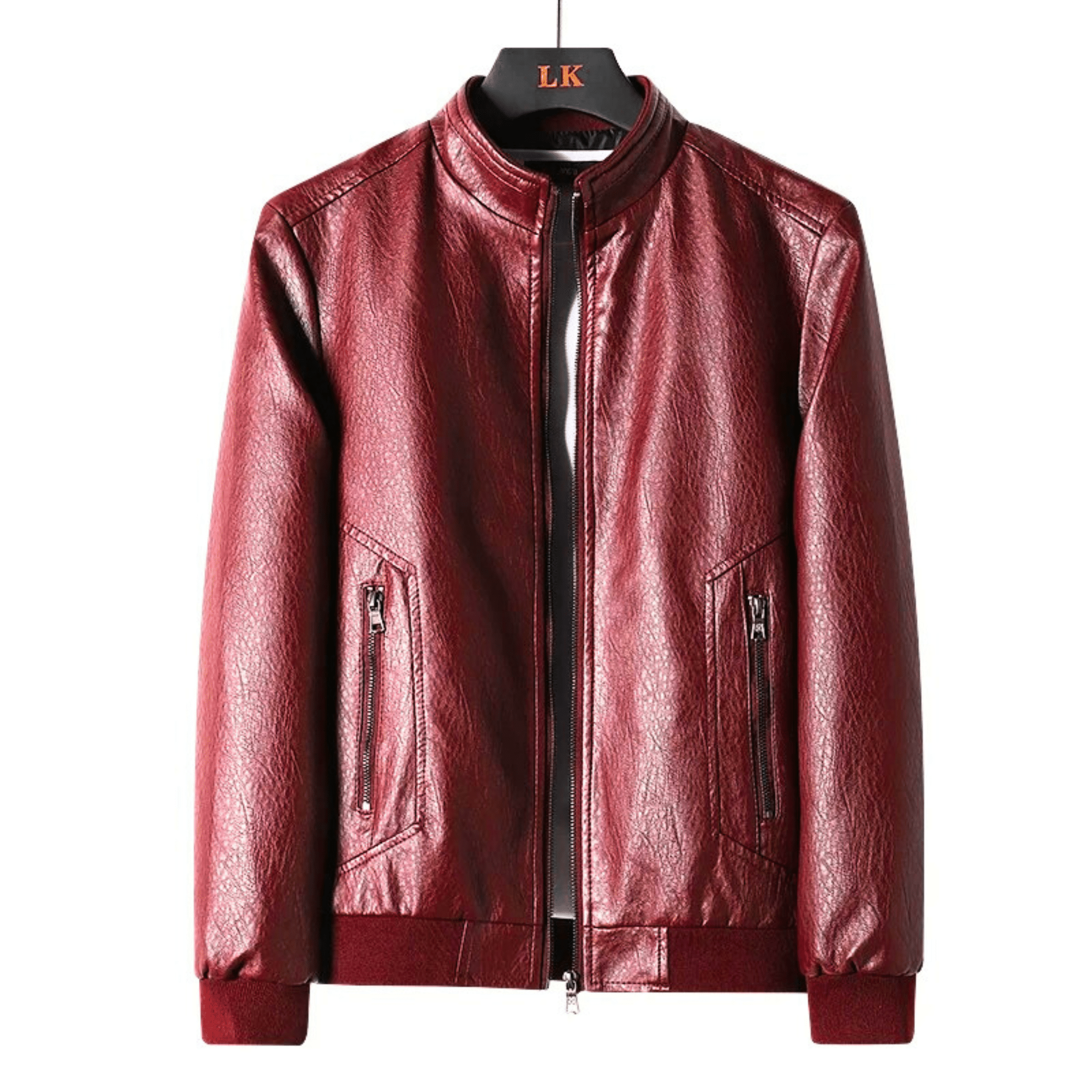 Cobalt Leather Jacket