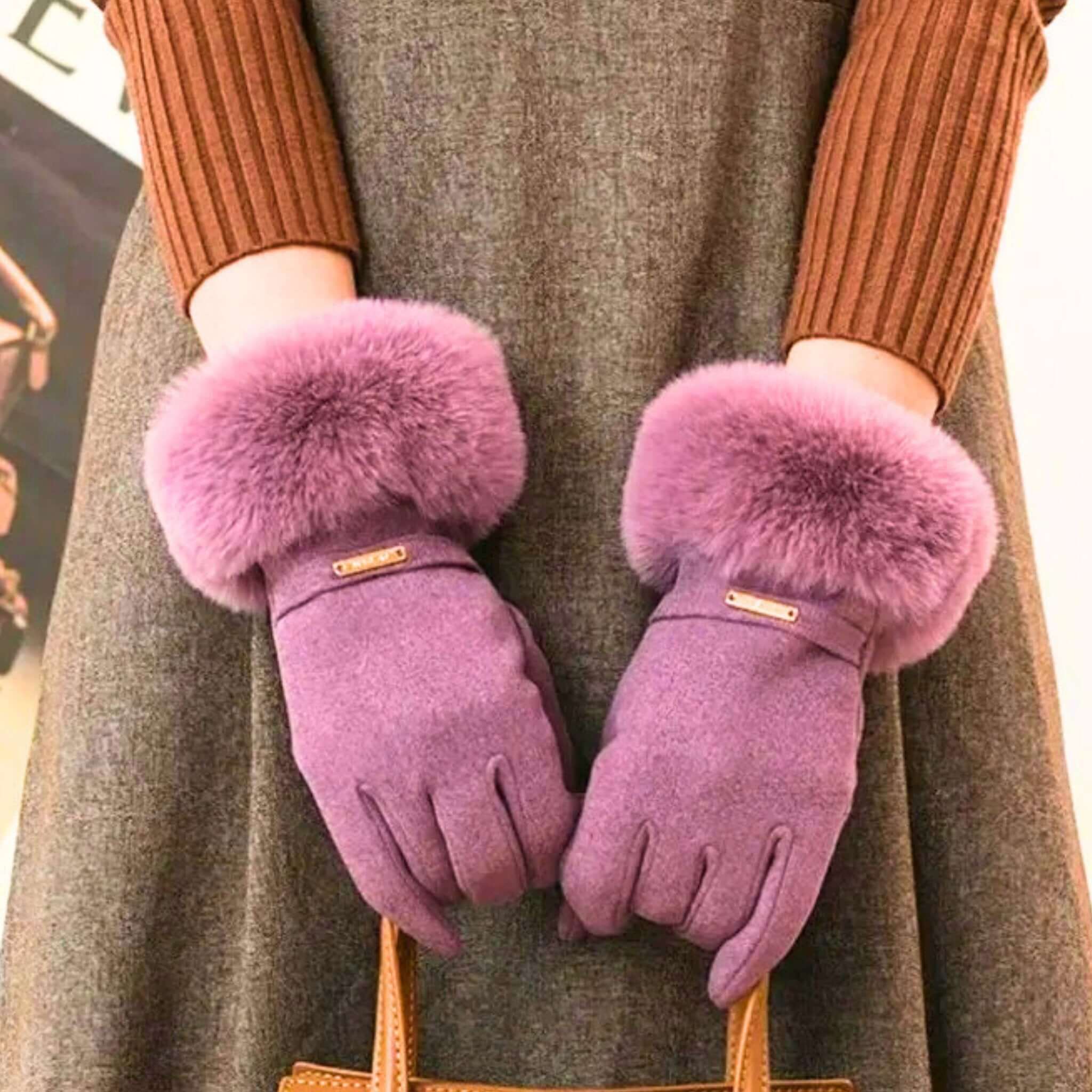 CozyFur Touch Gloves