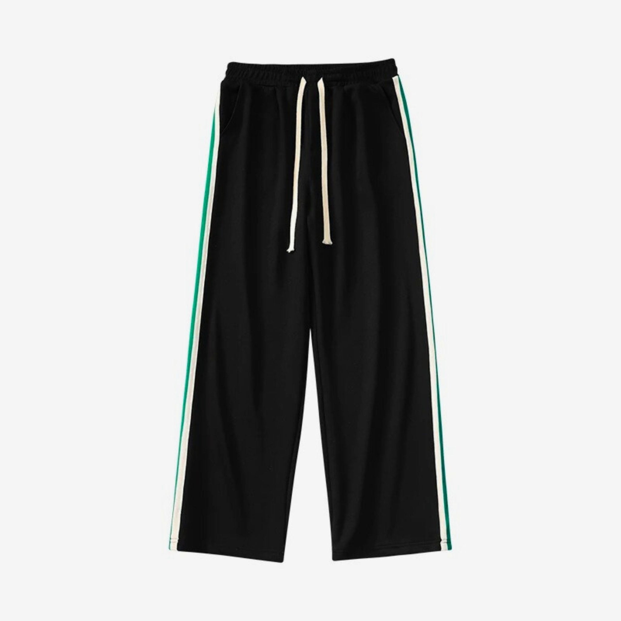 Loose-Fit Striped Sweatpants