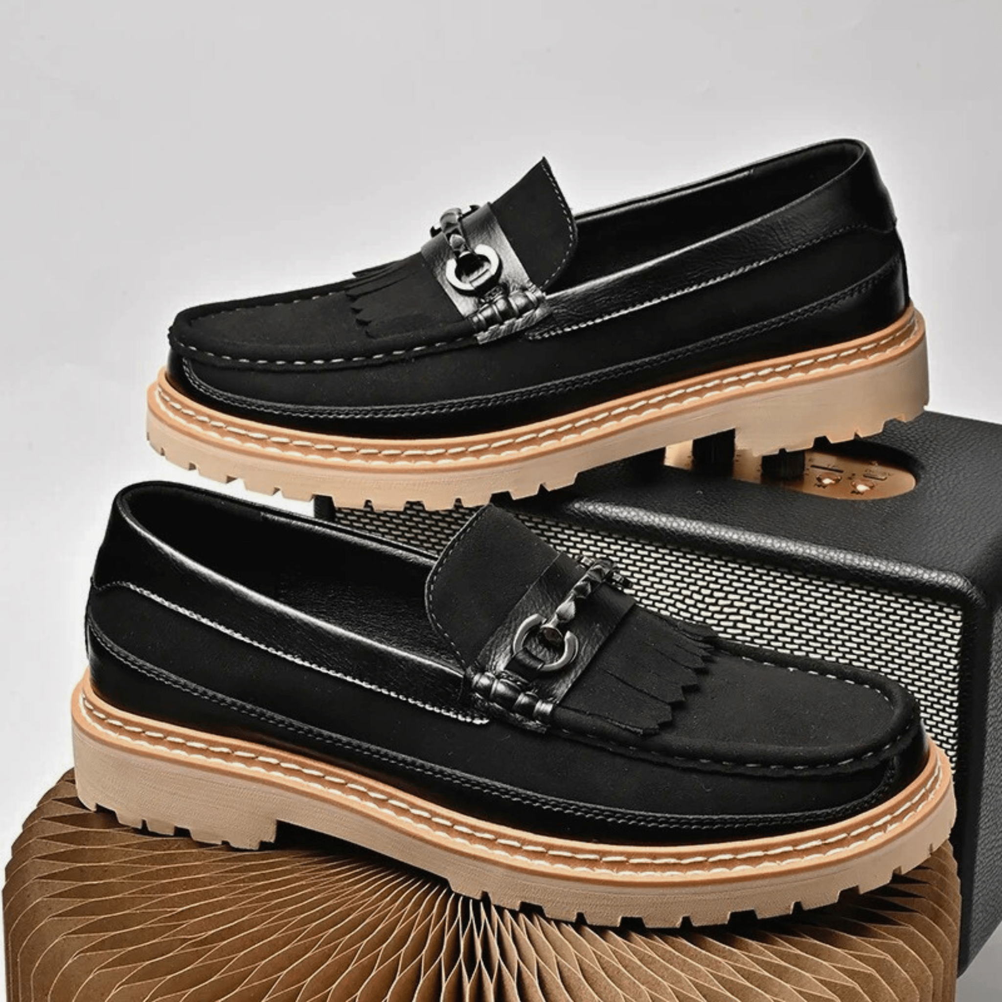 Ariston Tassel Leather Loafer