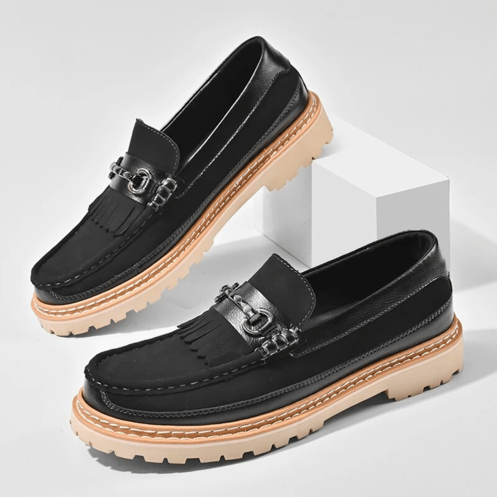 Ariston Tassel Leather Loafer