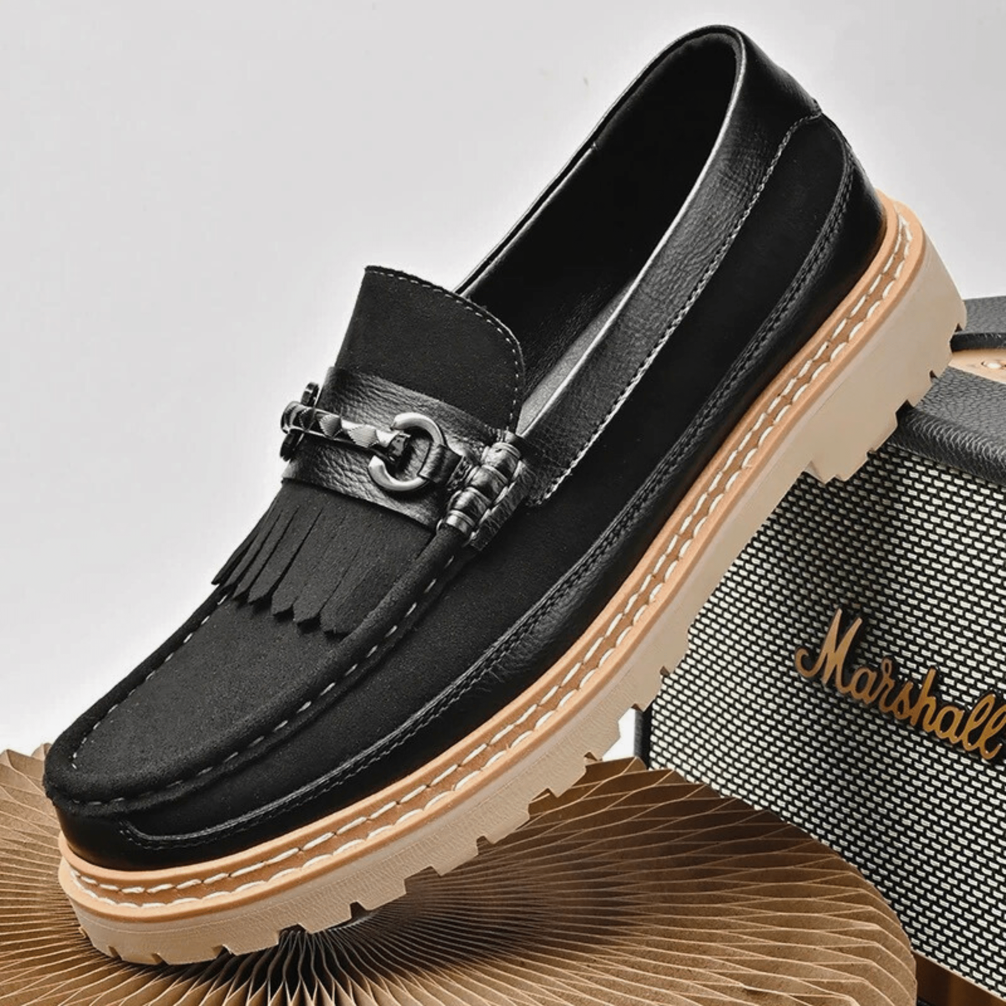 Ariston Tassel Leather Loafer