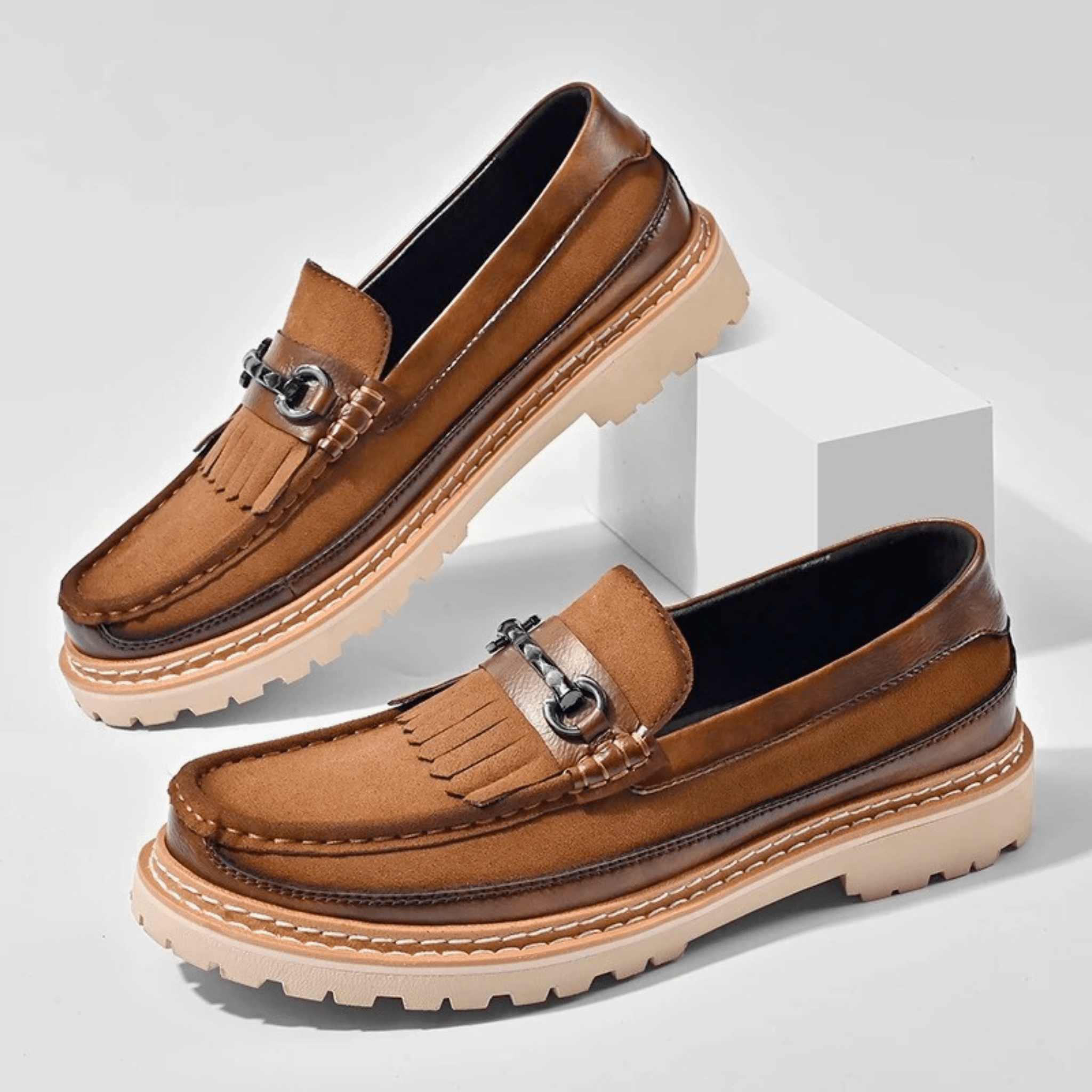 Ariston Tassel Leather Loafer