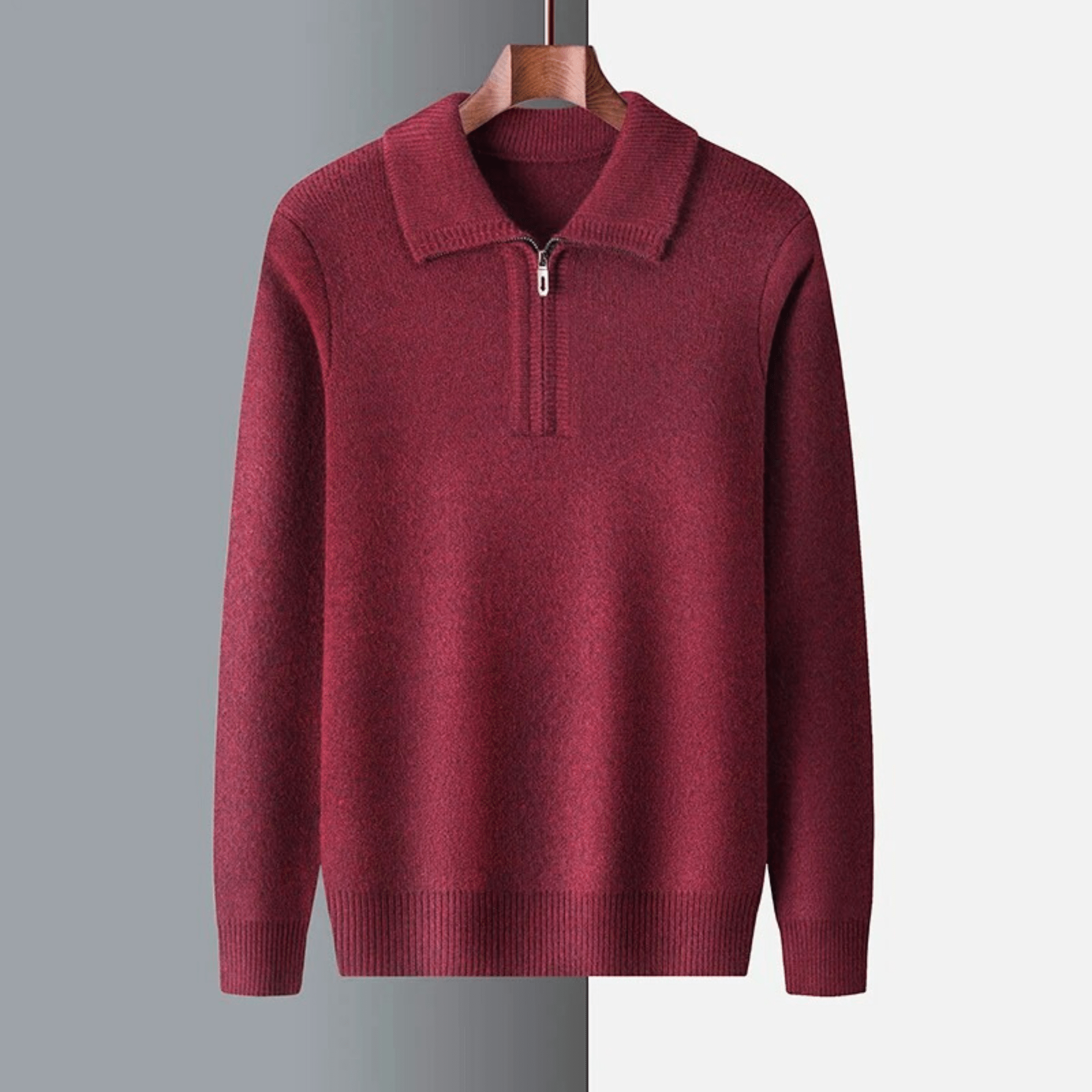 Valmoré Wool Zip-Up
