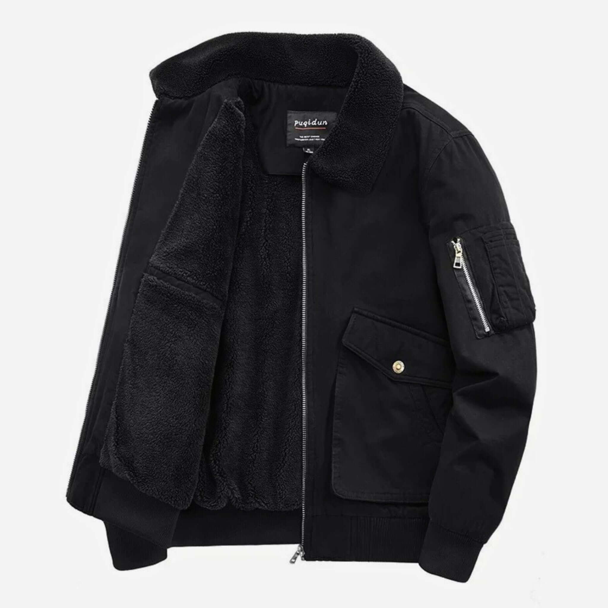 Nordic Fur Collar Bomber