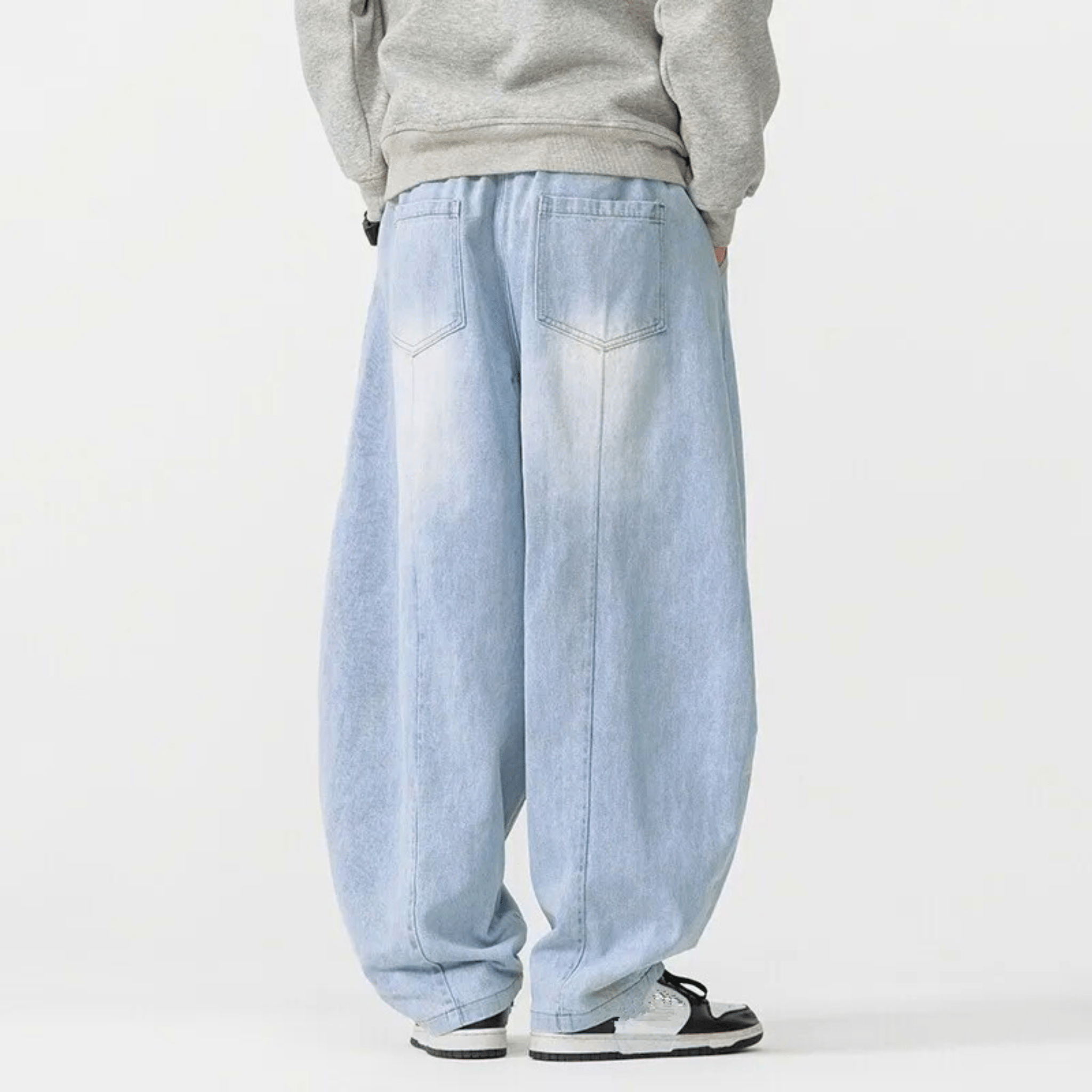 Denim Parachute Jeans