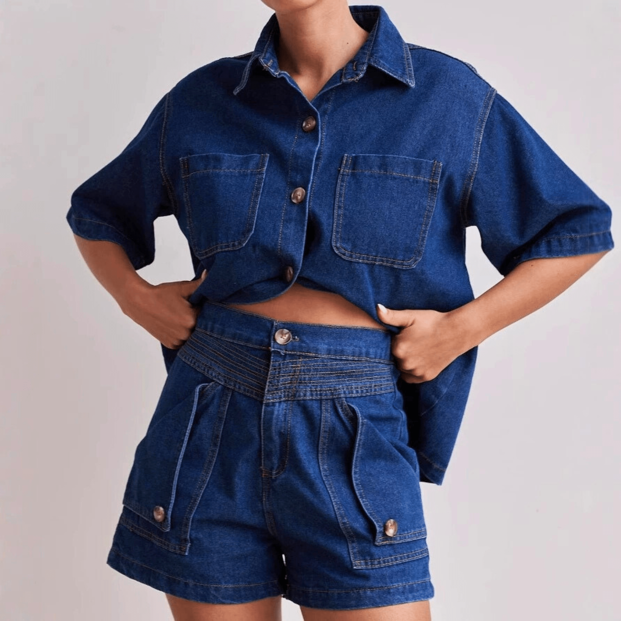 Aurela Denim Twinset