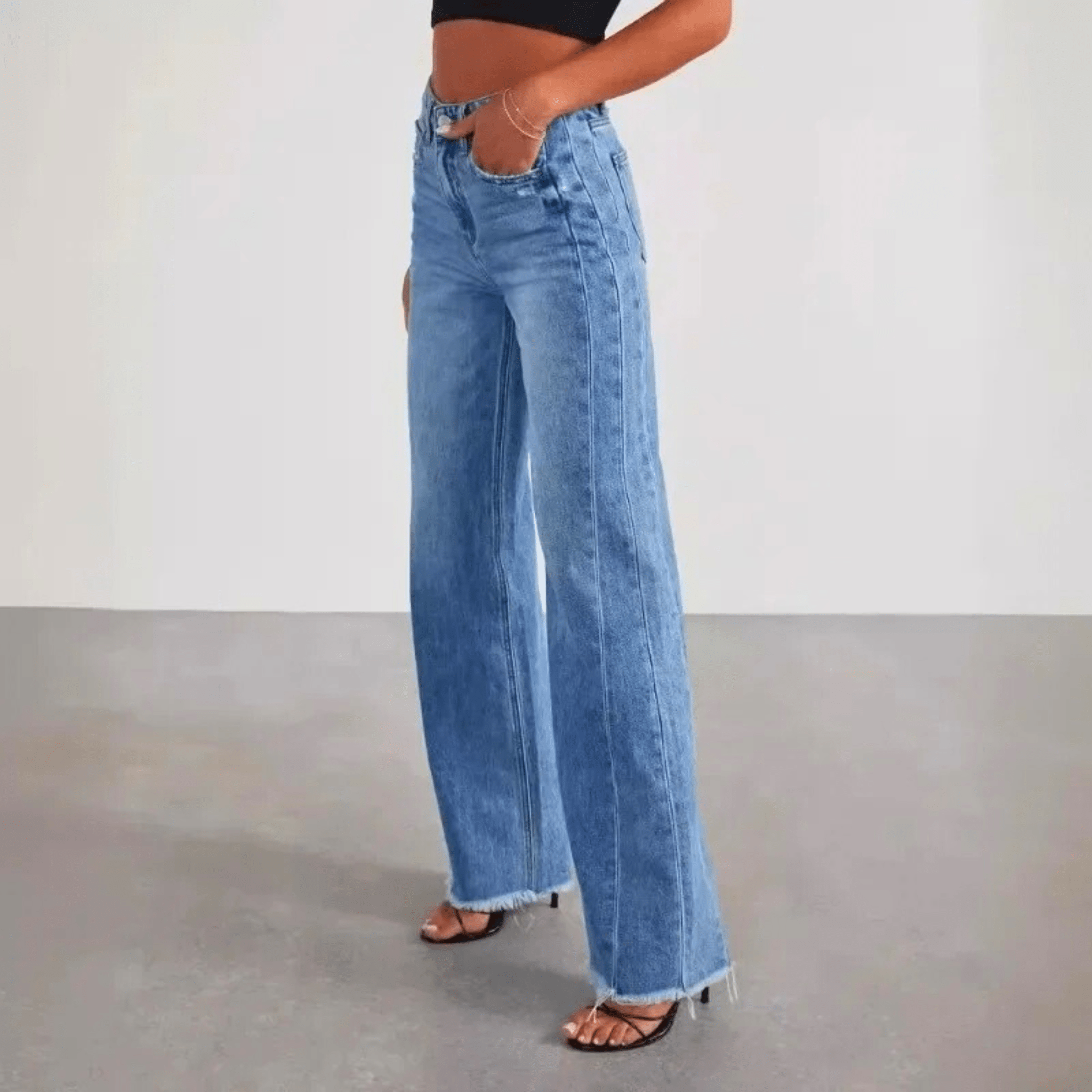 Breezy Wide-Leg Jeans
