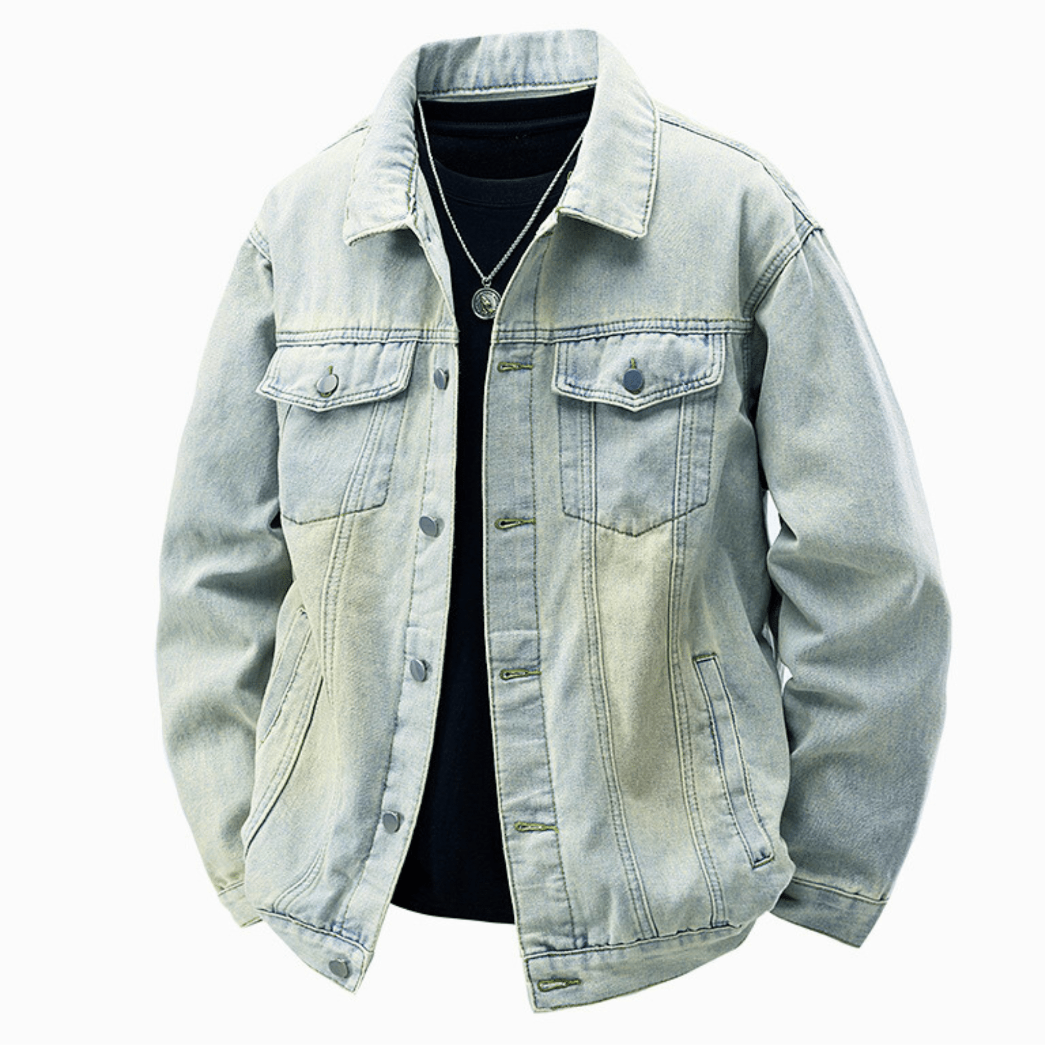 Cargo Denim Jacket
