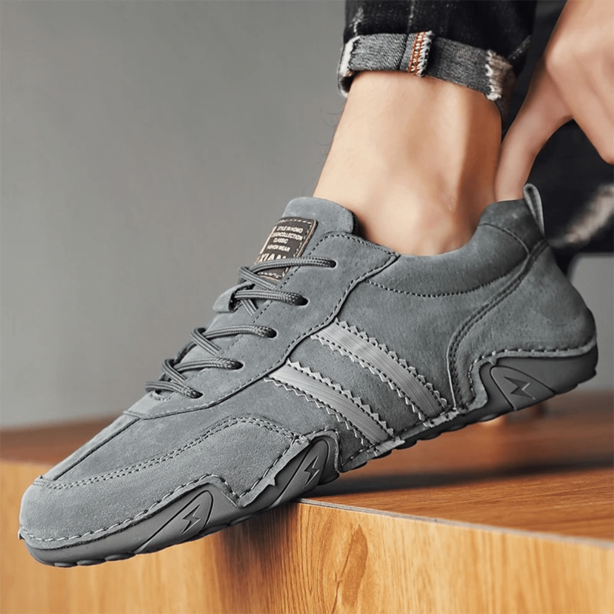 Casual Suede Leather Sneakers